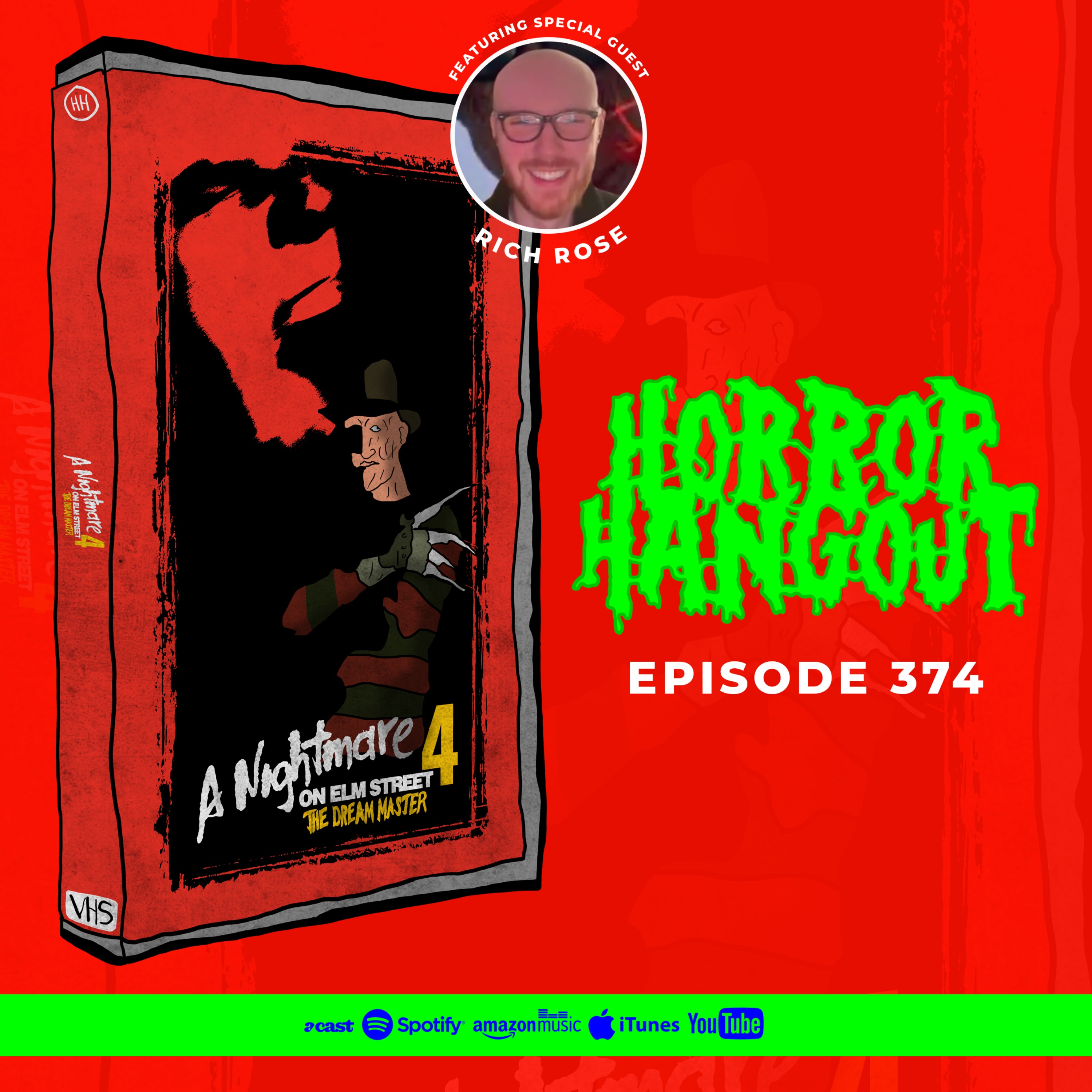 Horror Hangout #374 : A Nightmare On Elm Street 4 - The Dream Master (w/ Rich Rose)