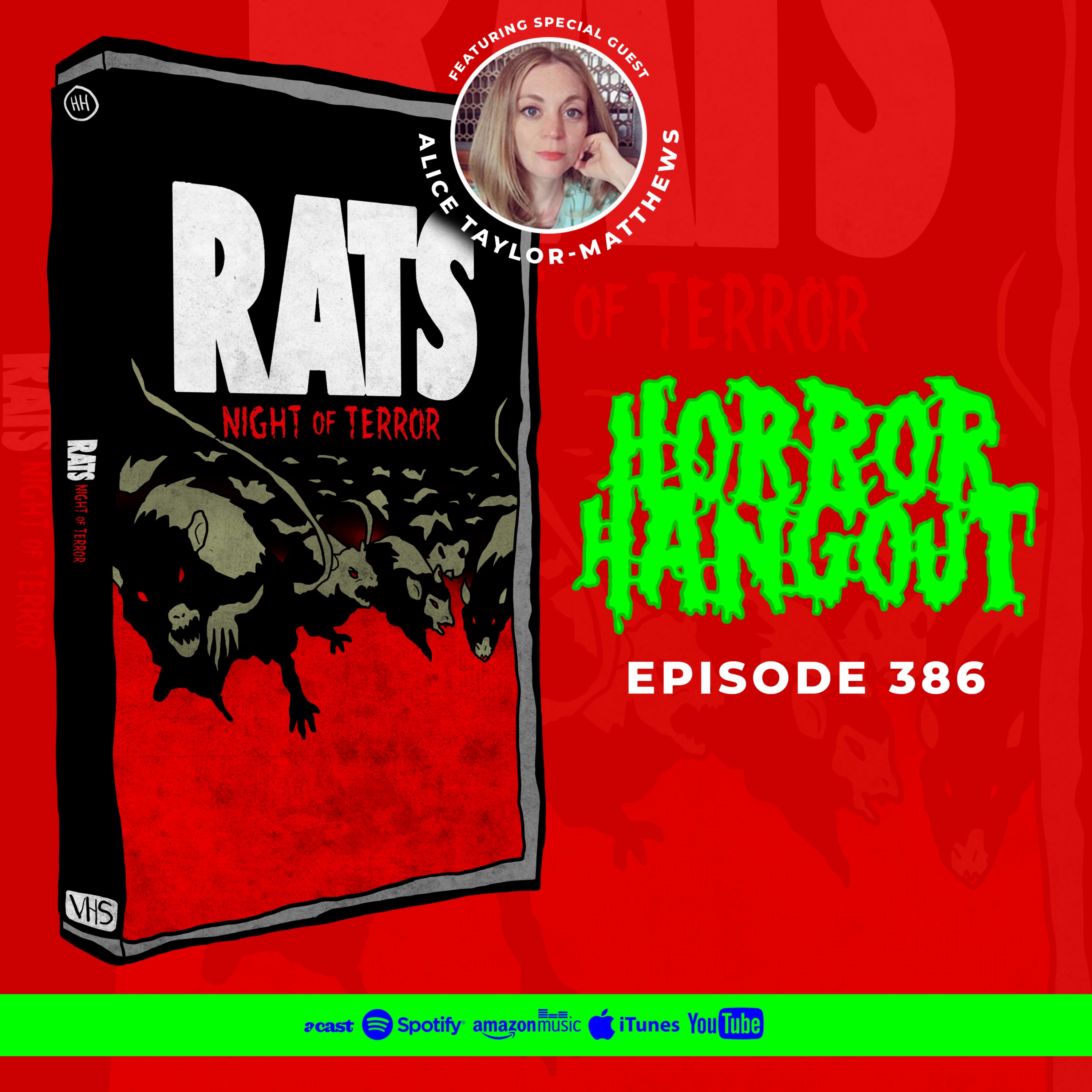Horror Hangout #386 : Rats - Night of Terror (w/ Alice Taylor-Matthews)