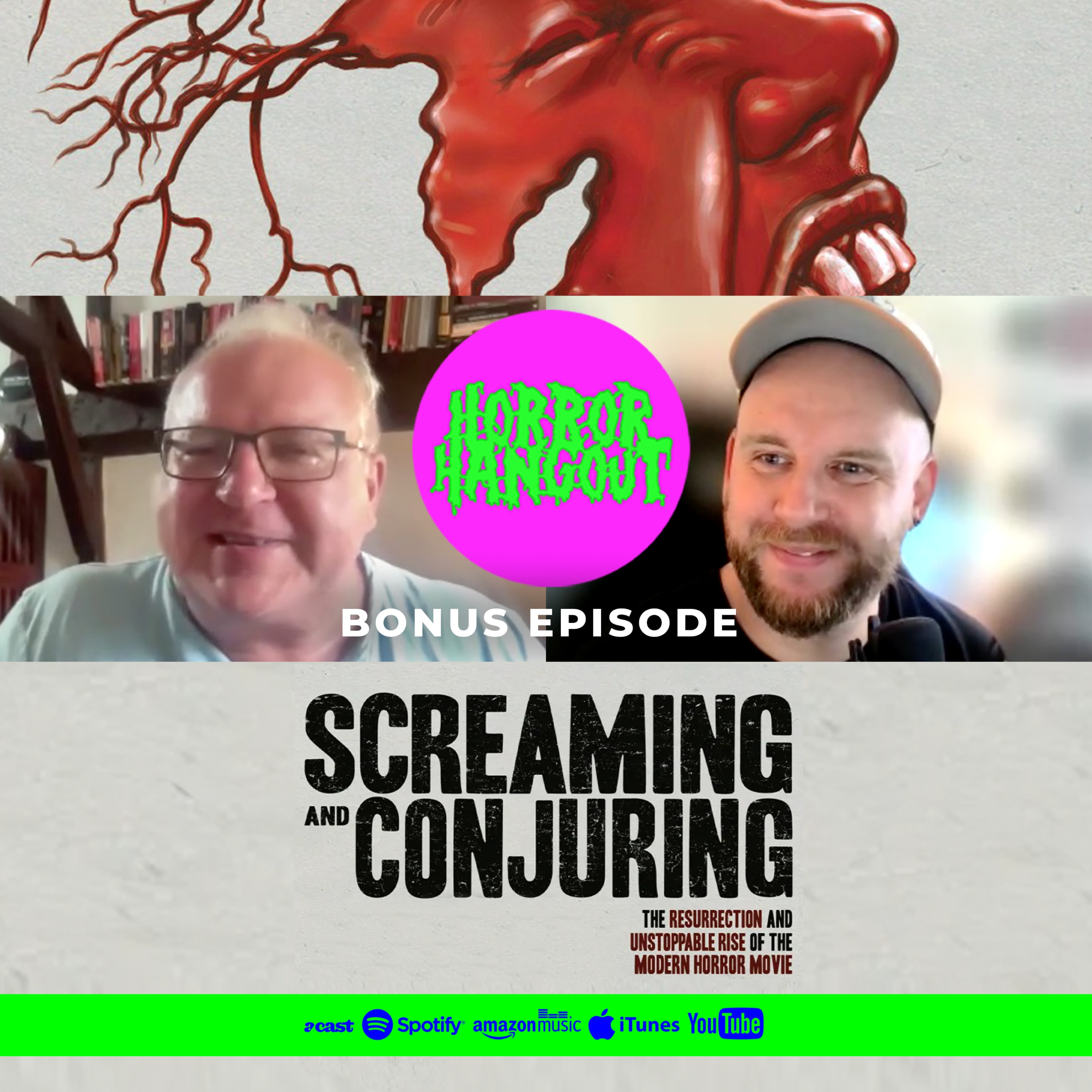 Horror Hangout Bonus Episode : Interview with Screaming & Conjuring Author Clark Collis