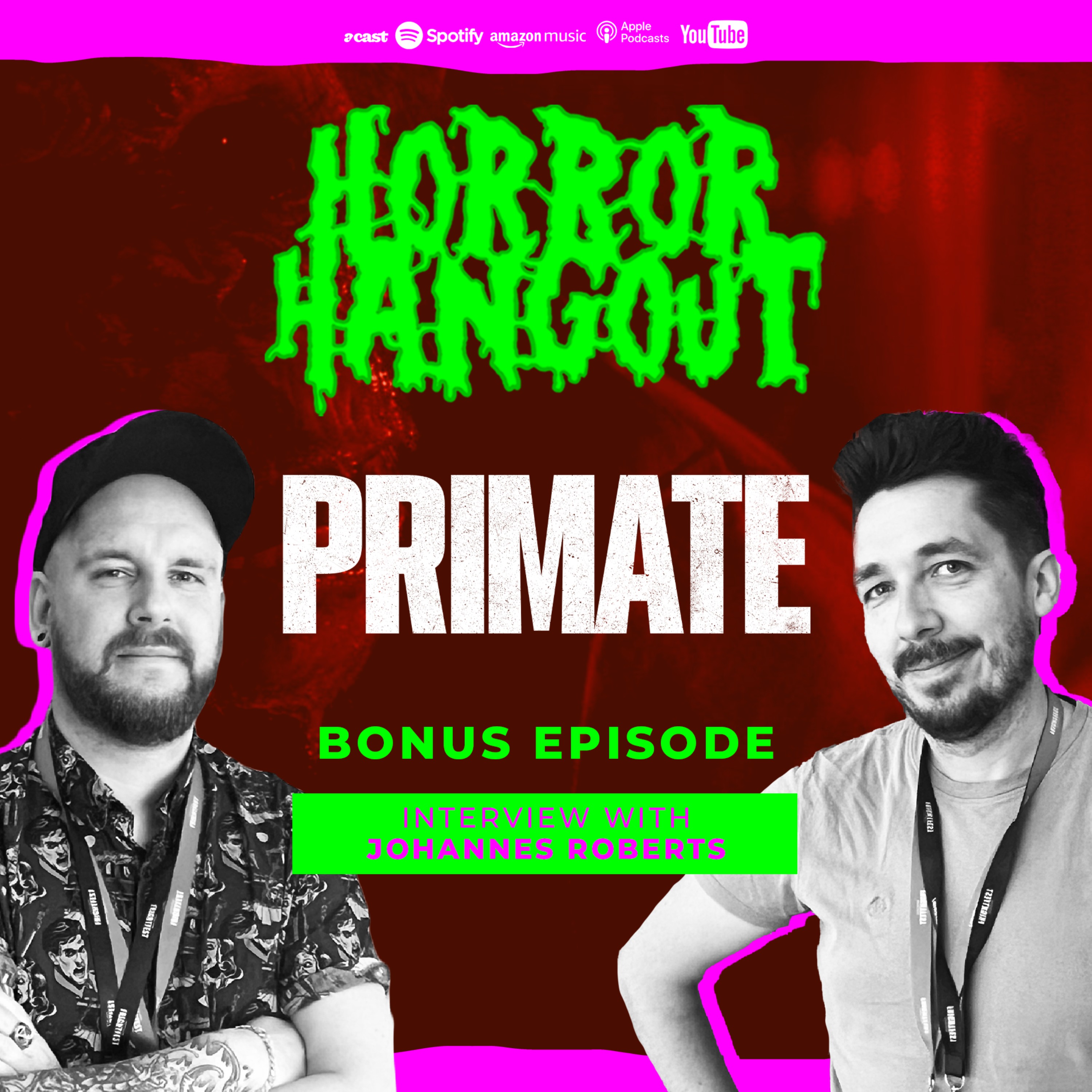 Horror Hangout Podcast Bonus Episode : Interview with Primate Director Johannes Roberts