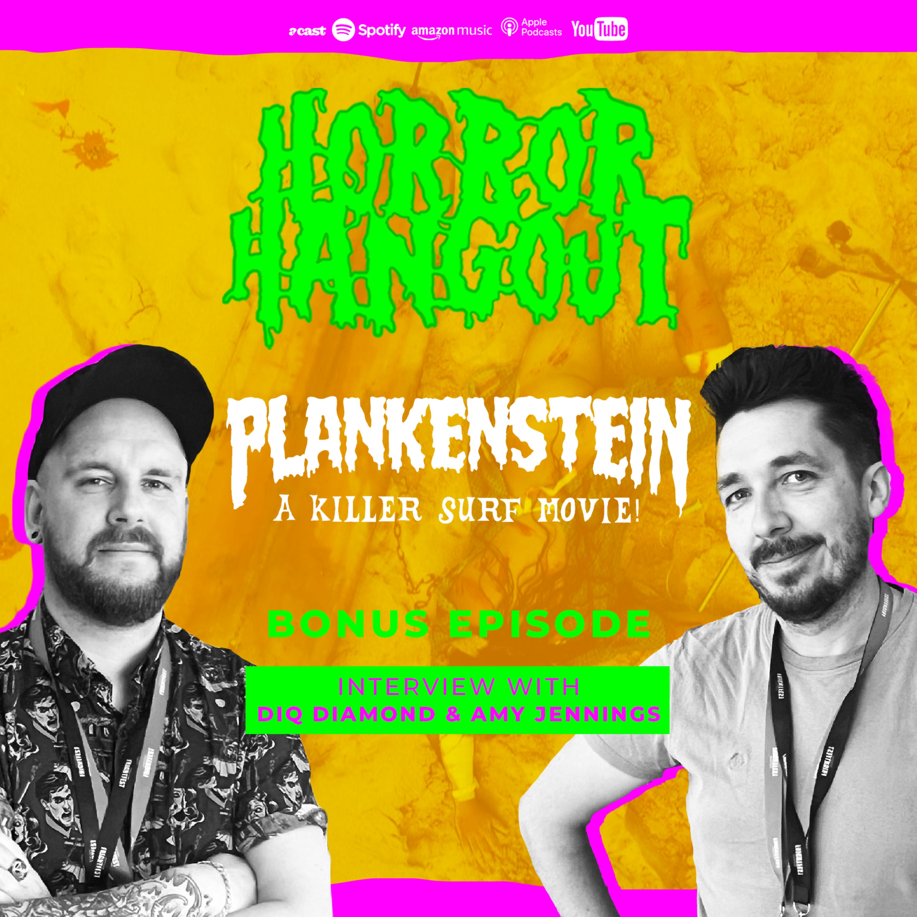 Horror Hangout Podcast Bonus Episode : Interview with Plankenstein Director Diq Diamond & Star Amy Jennings