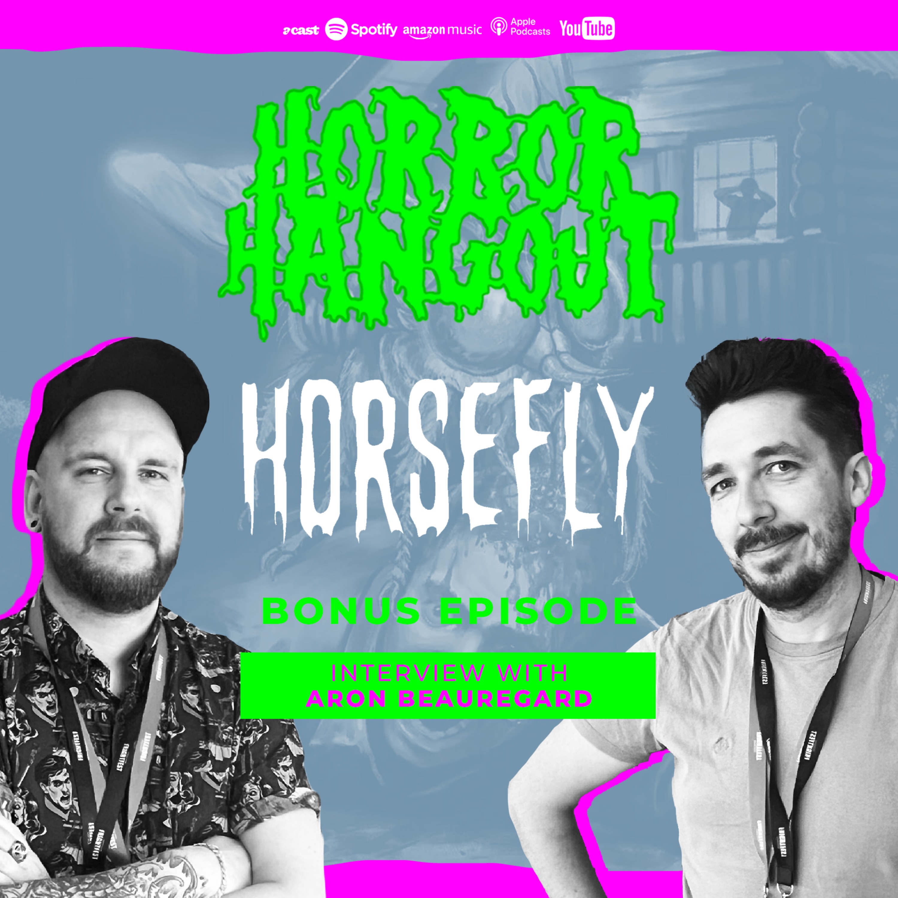 Horror Hangout Podcast Bonus Episode : Interview with Horsefly Author Aron Beauregard