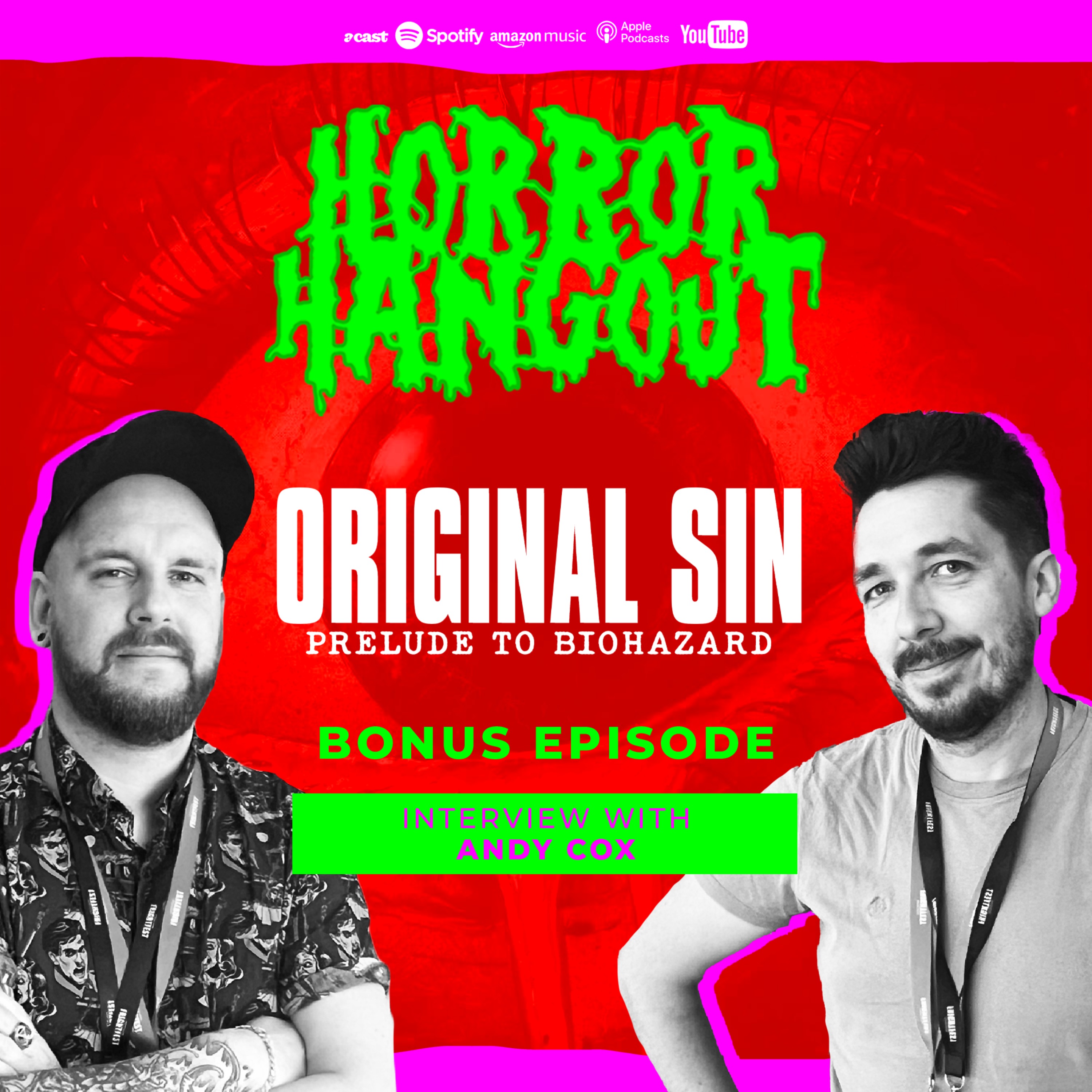 Horror Hangout Podcast Bonus Episode : Interview with Original Sin - Prelude to Biohazard Producer Andy Cox