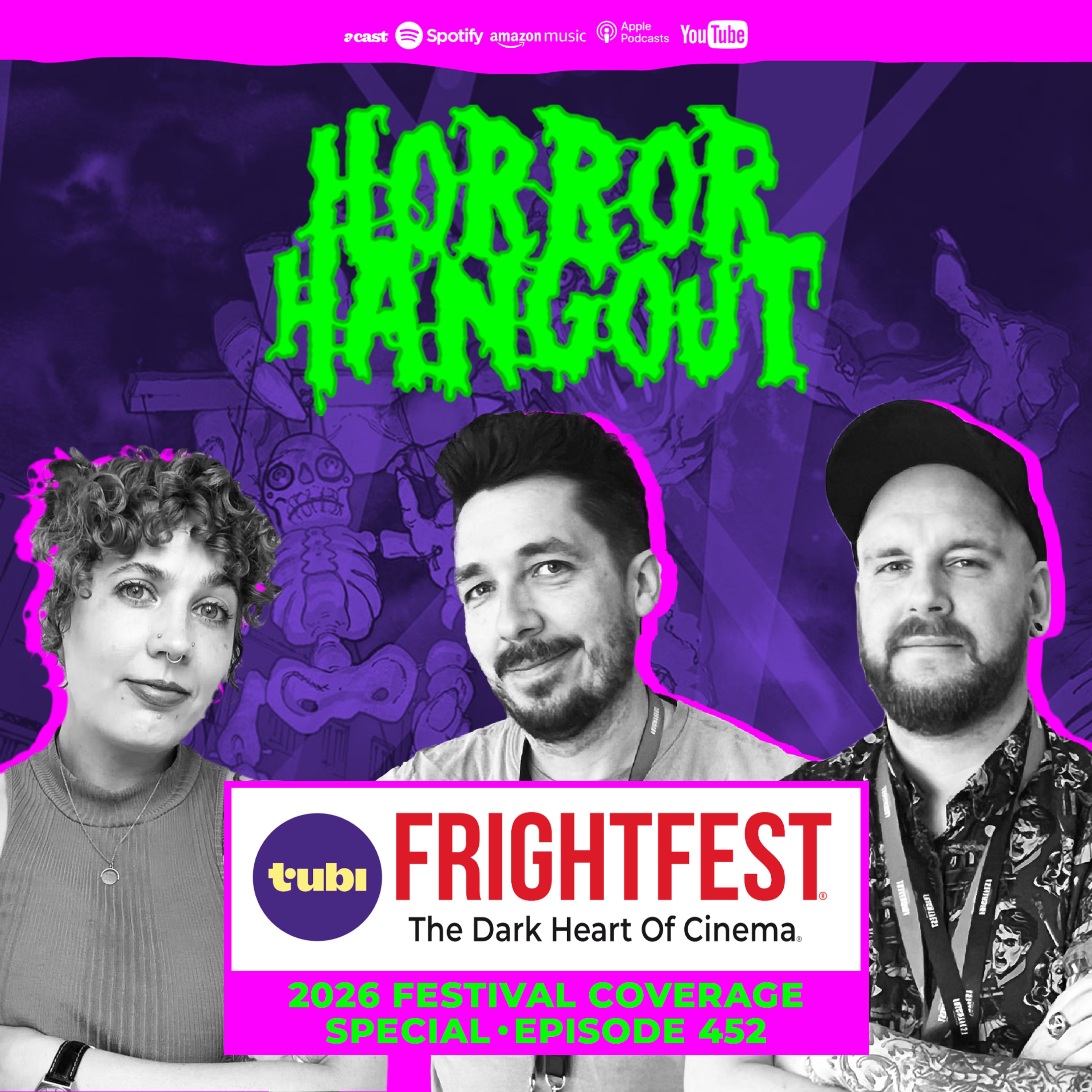 Horror Hangout Podcast Episode 452 : FrightFest 2026