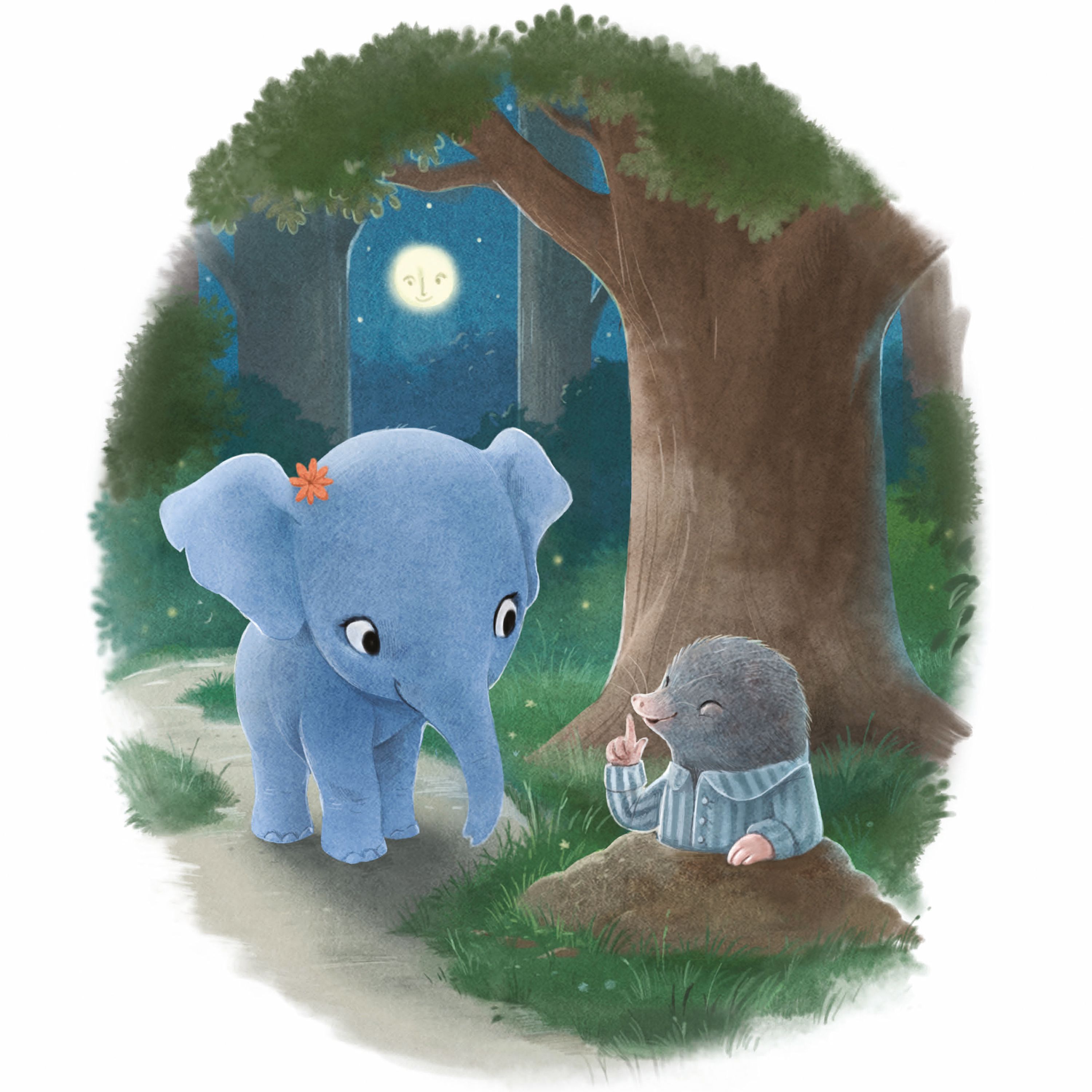 cover art for The Little Elephant Who Wants to Fall Asleep: Reclaim Bedtime Podcast