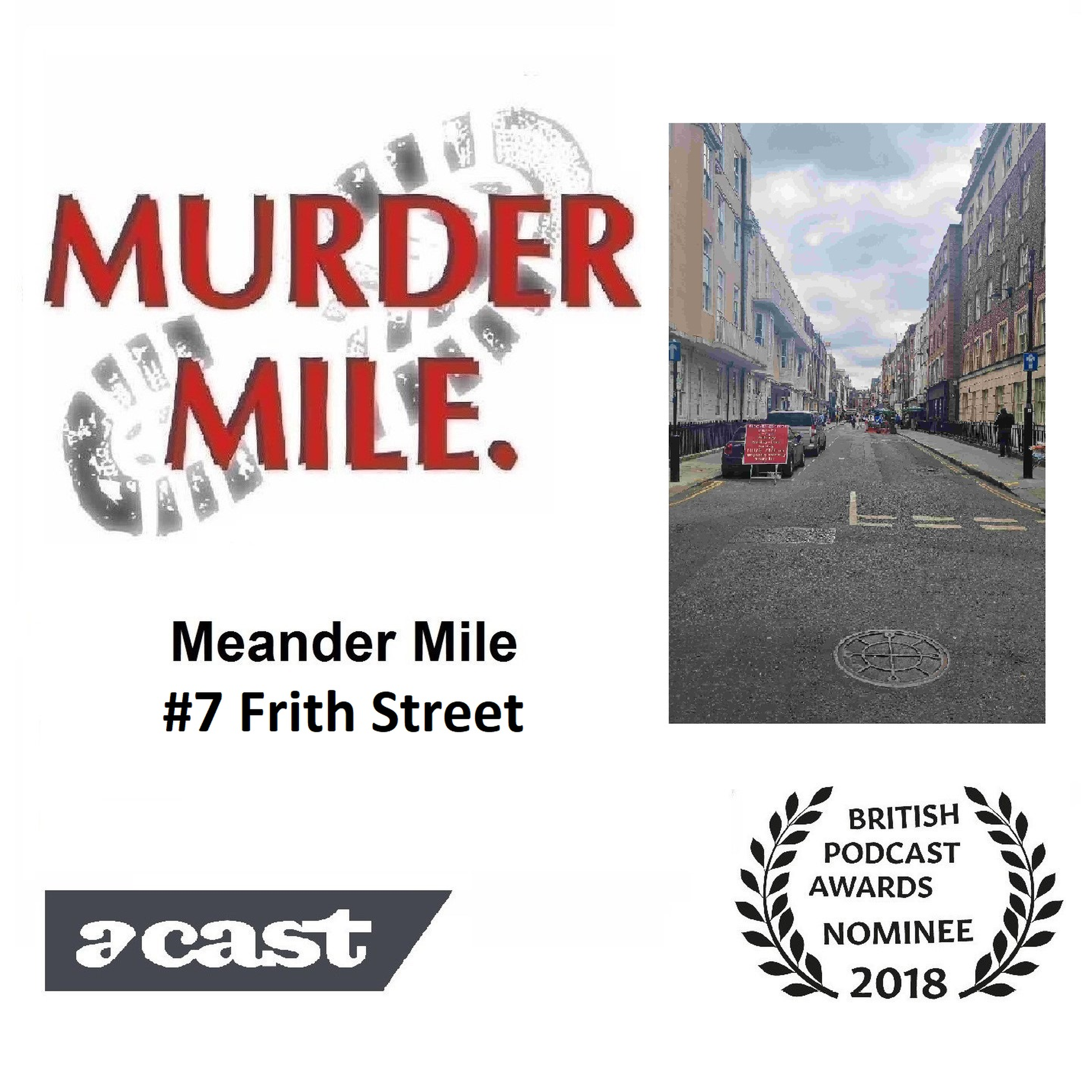 cover art for Meander Mile #7 Frith Street