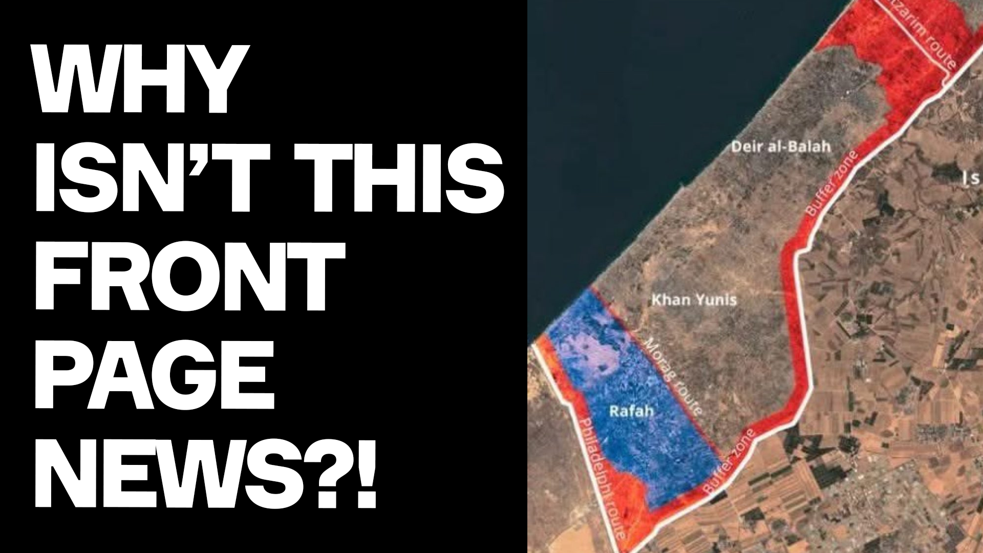 Israel Is Building A CONCENTRATION CAMP In Gaza