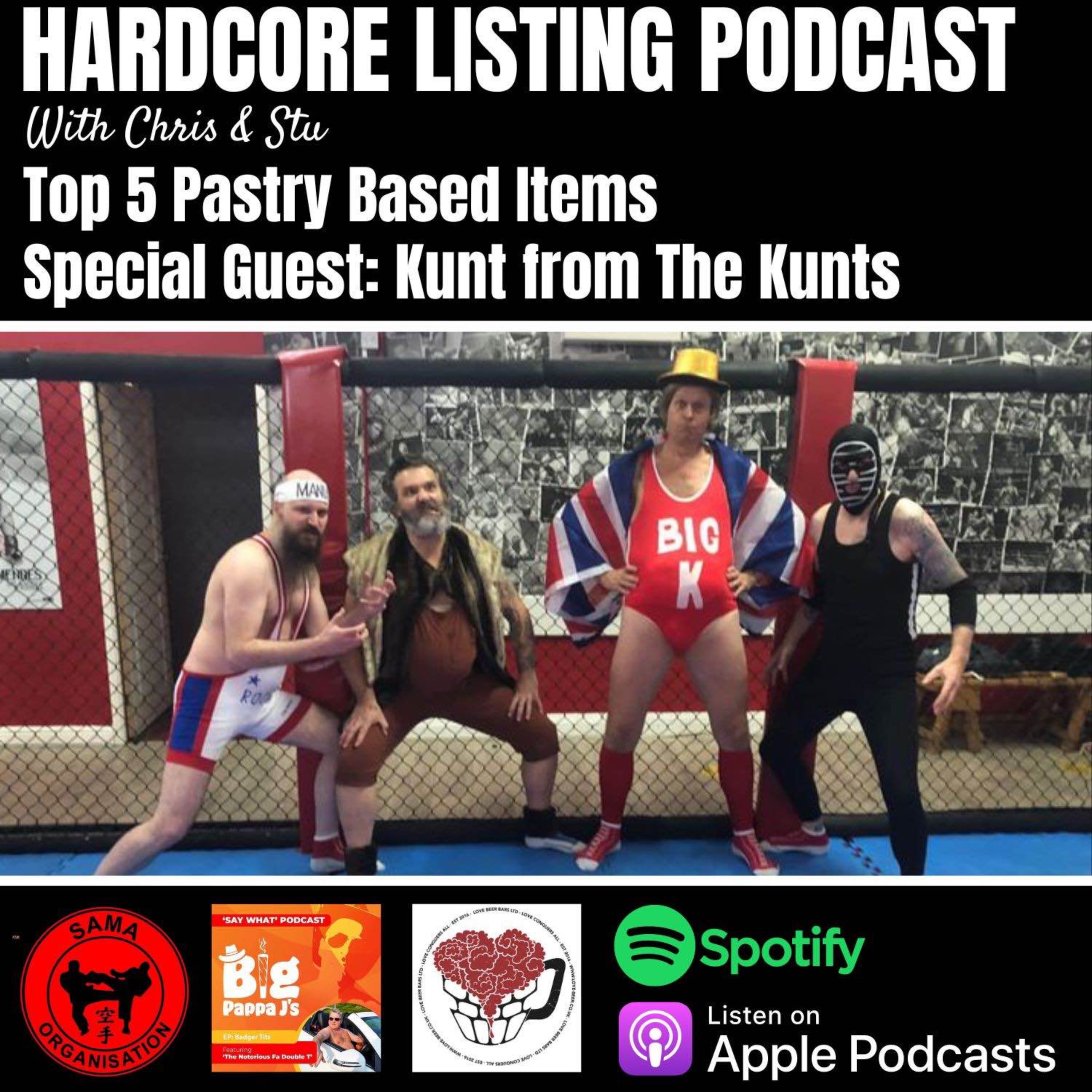 cover art for Top 5 Pastry based items with Kunt from the Kunts