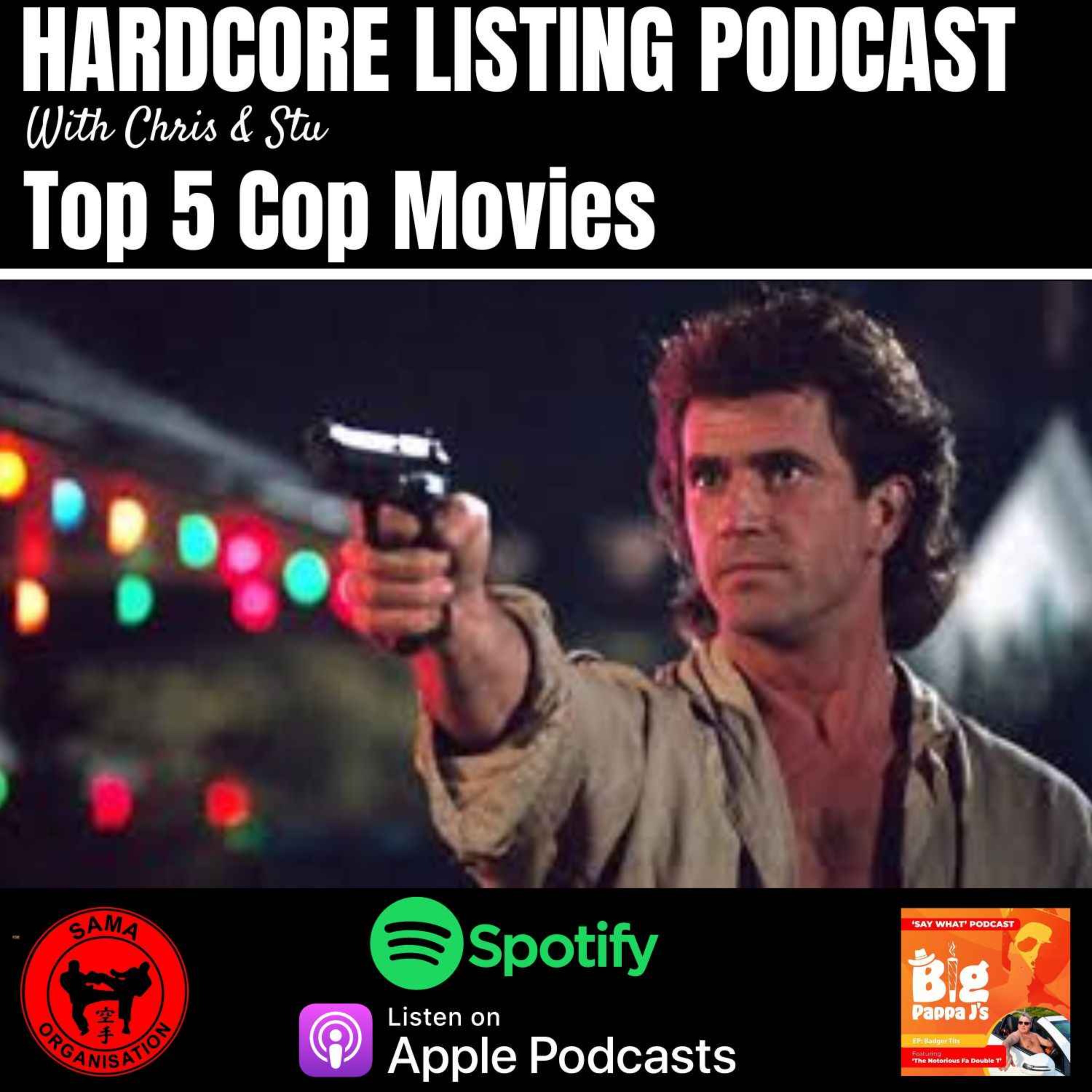 cover art for Top 5 Cop Movies