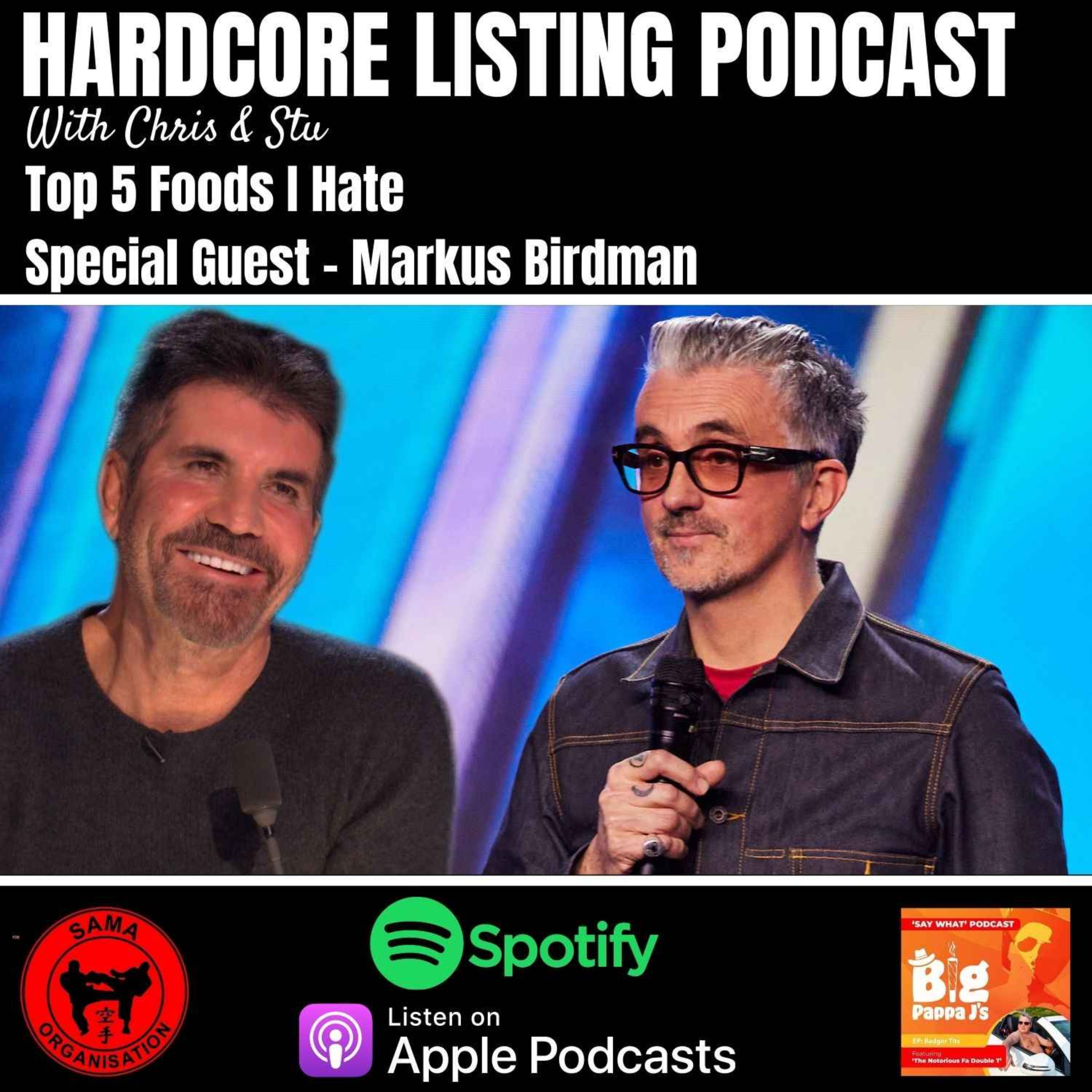 Top 5 Food i hate with Markus Birdman