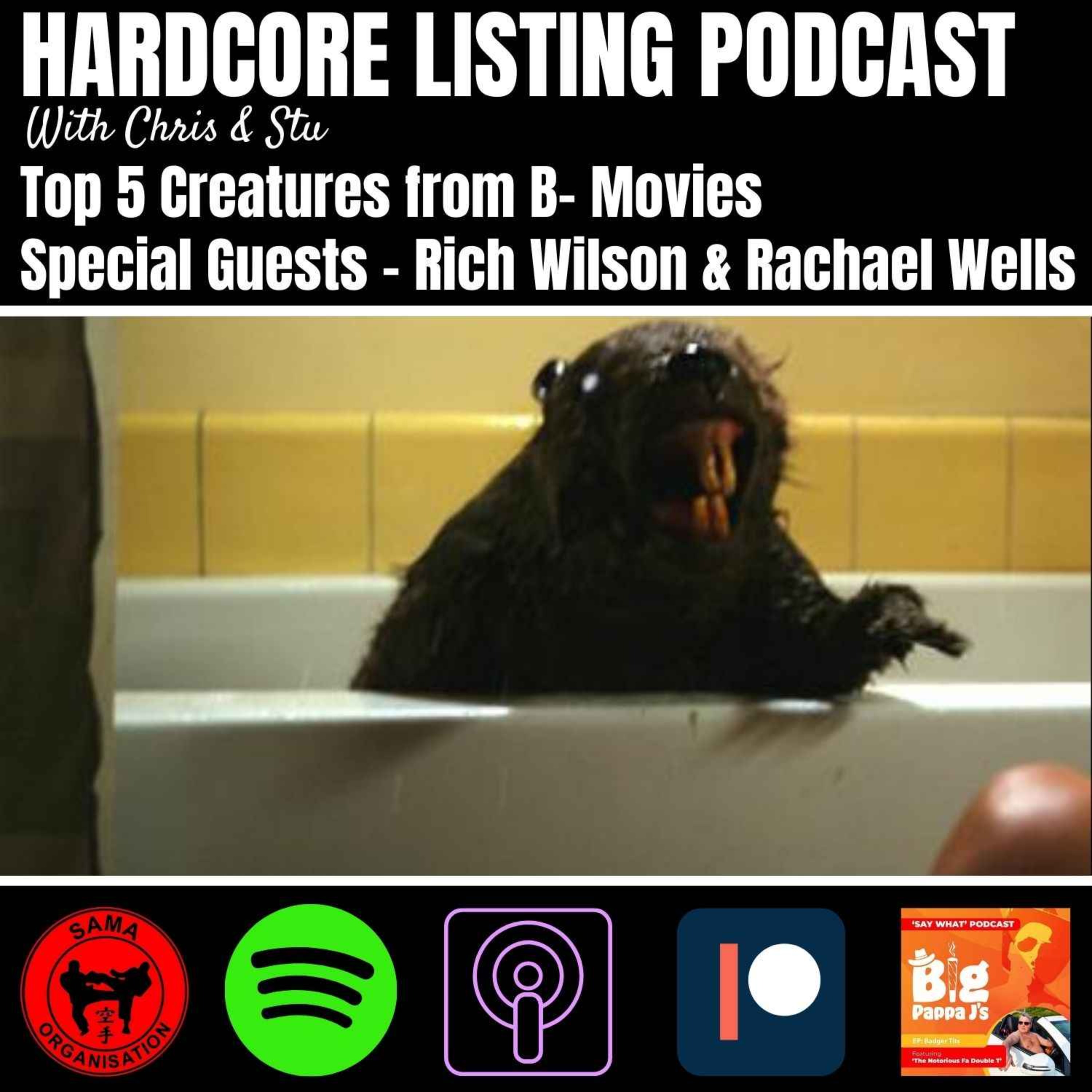 Top 5 Creatures from B-Movies with Rich Wilson & Rachael Wells
