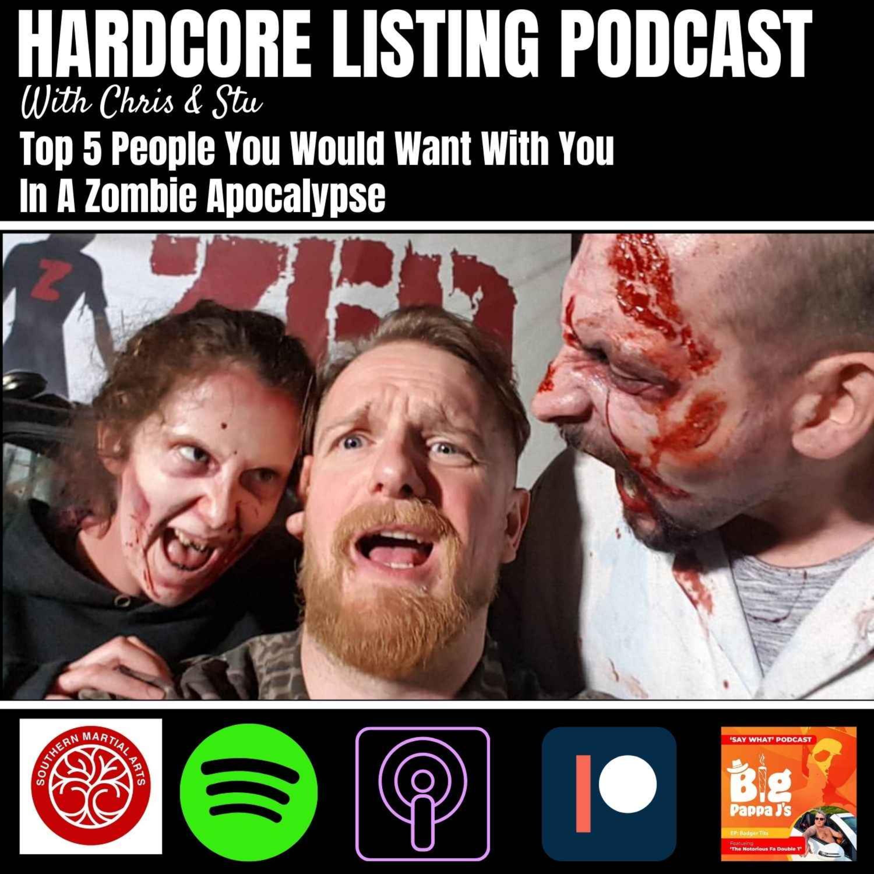 cover art for Top 5 People You Would Want In A Zombie Apocolypse