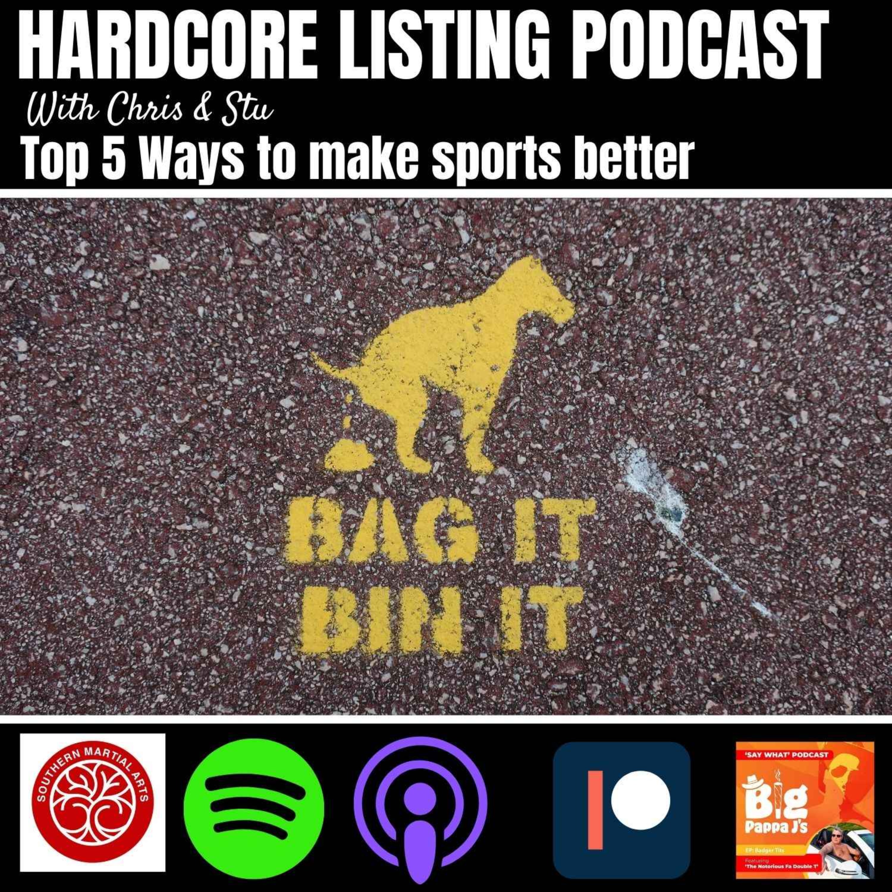 cover art for Top 5 Ways To Make Sport Better
