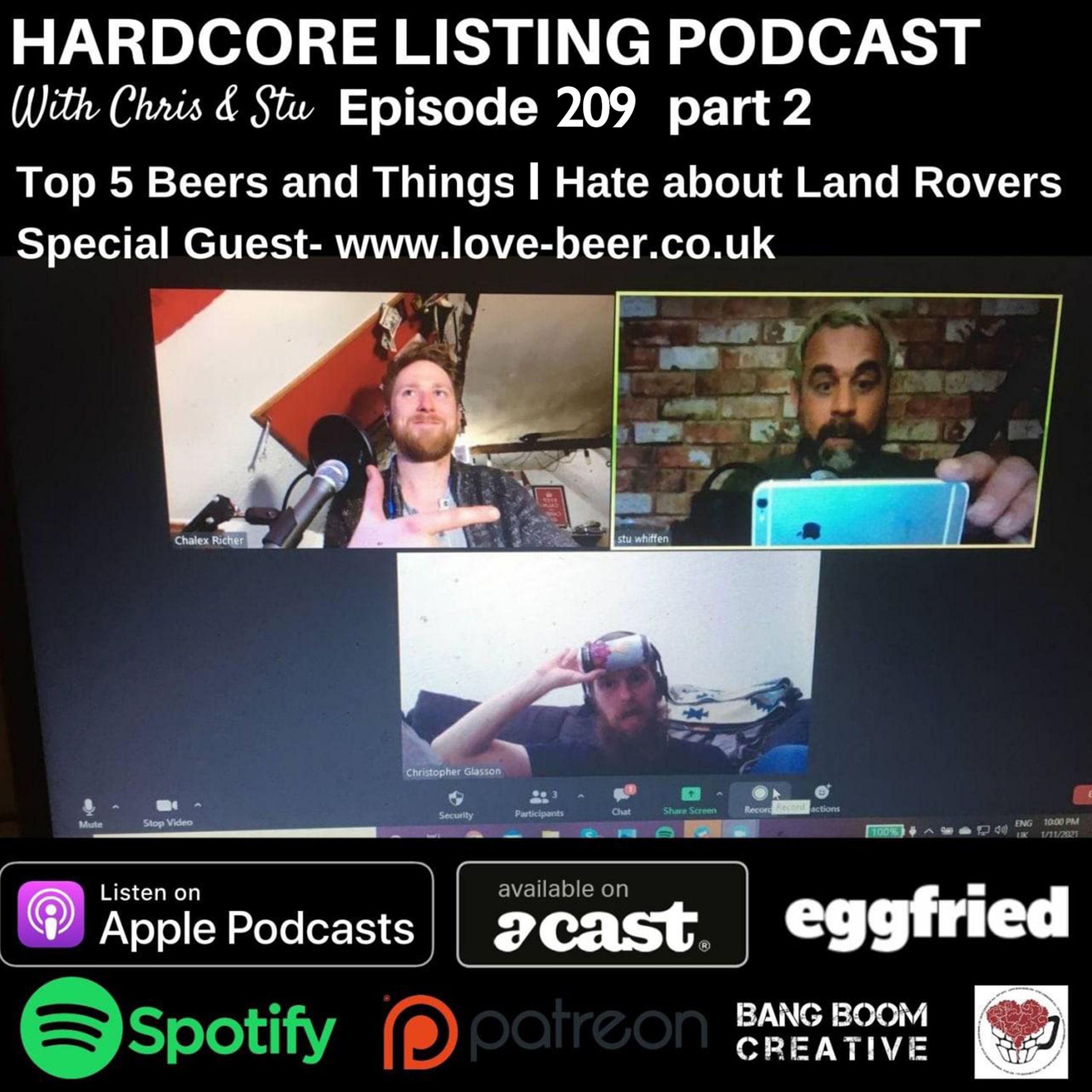cover art for Top 5 Things I hate about Land Rovers with Special Guest Charles from Love-Beer.co.uk Pt2