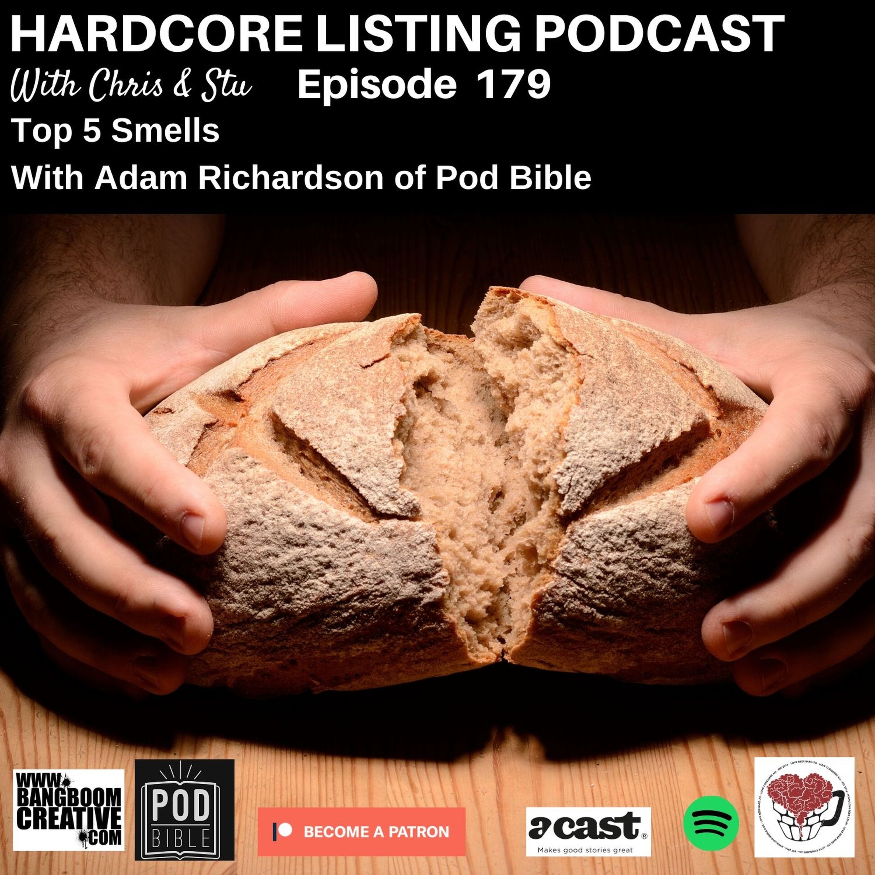 cover art for Top 5 Smells with Adam Richardson of Pod Bible Magazine