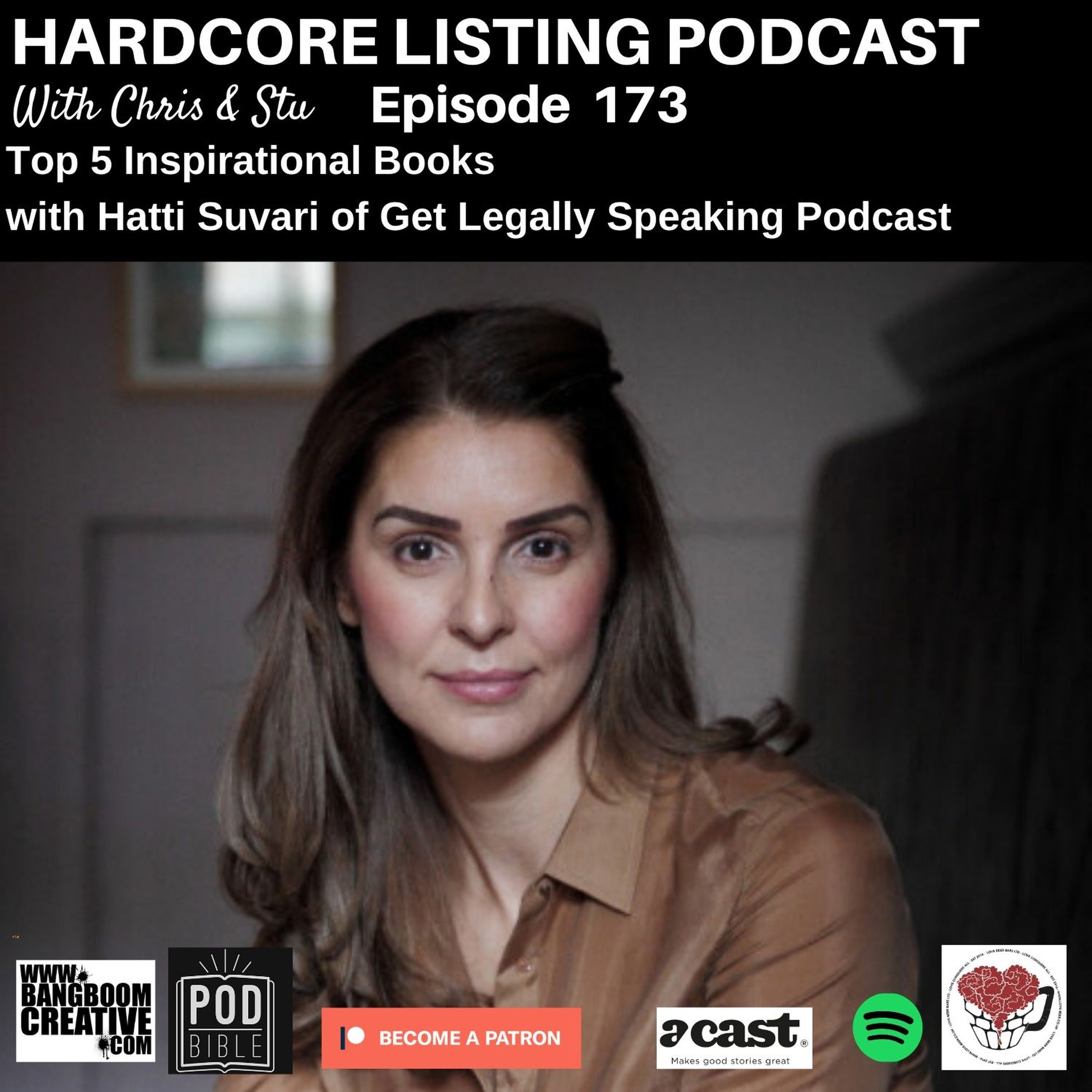 cover art for Top 5 Inspirational Books with Hatti Suvari of the Get Legally Speaking Podcast