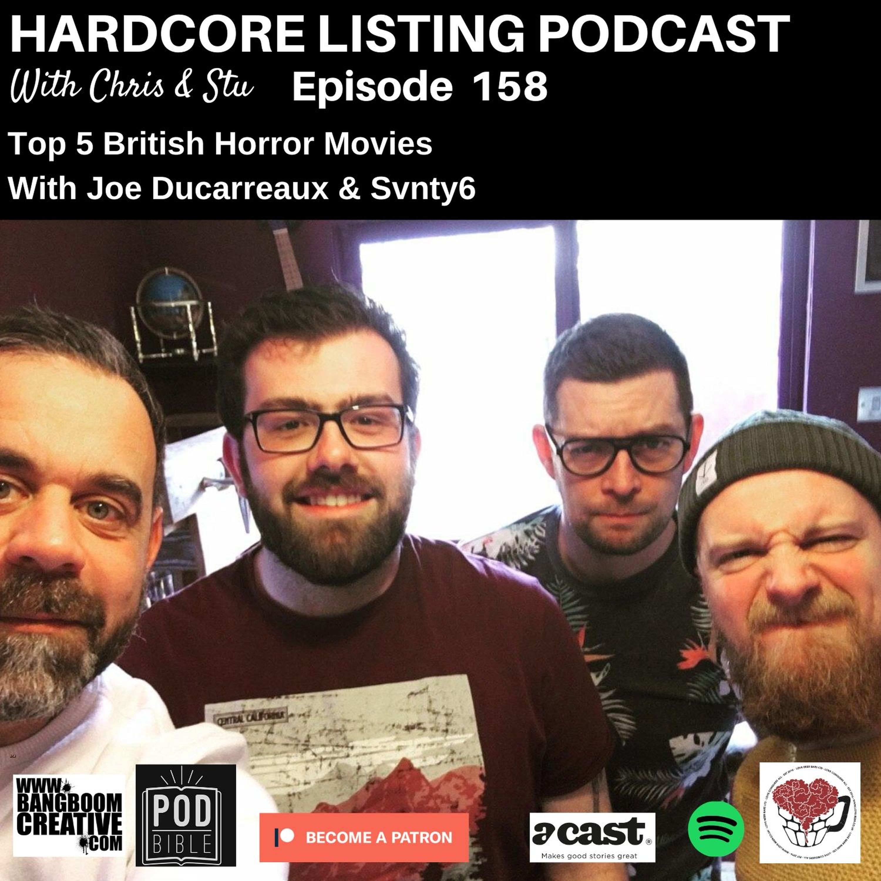 Top 5 UK Horror films with Joe & Svnty6
