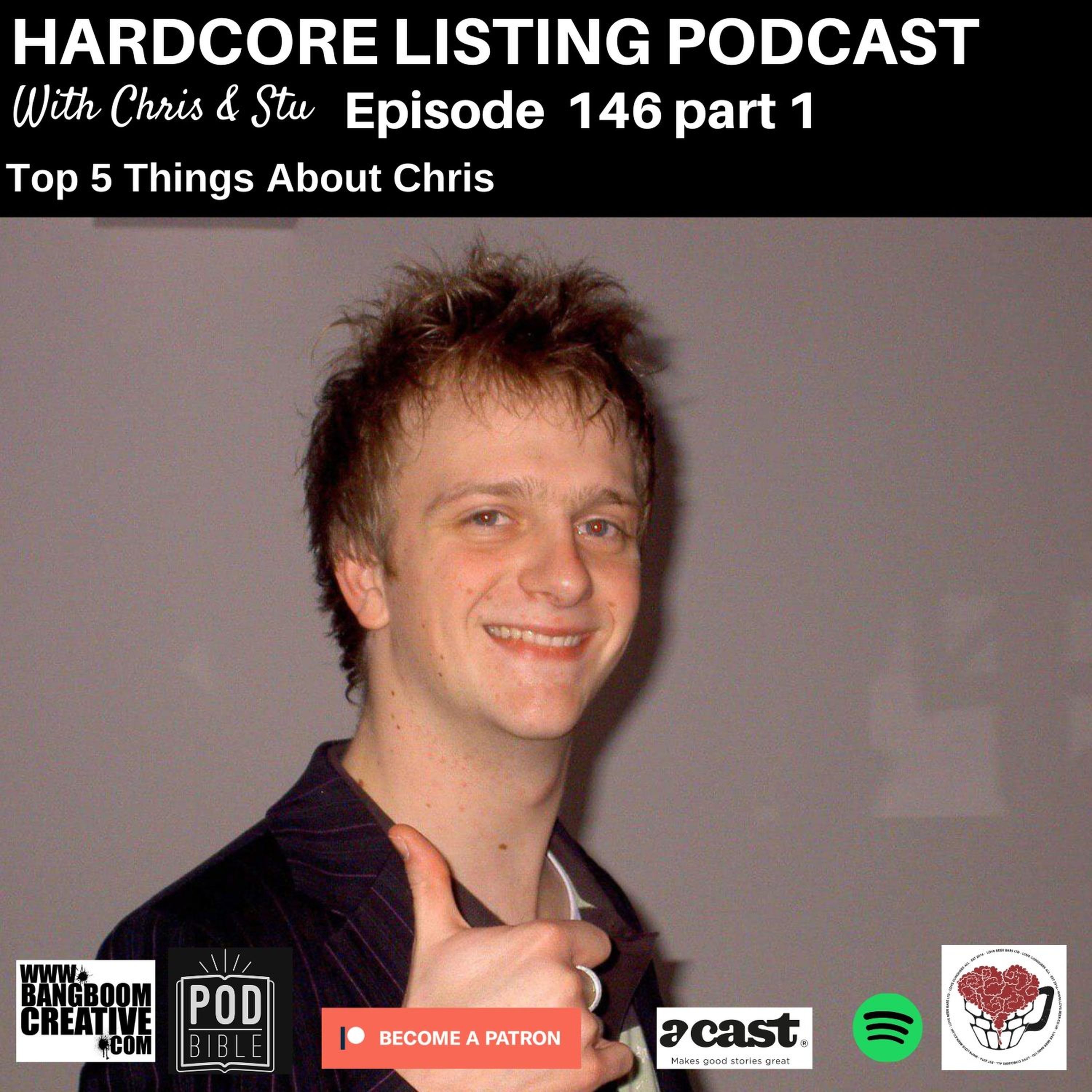 cover art for Top 5 things about Chris