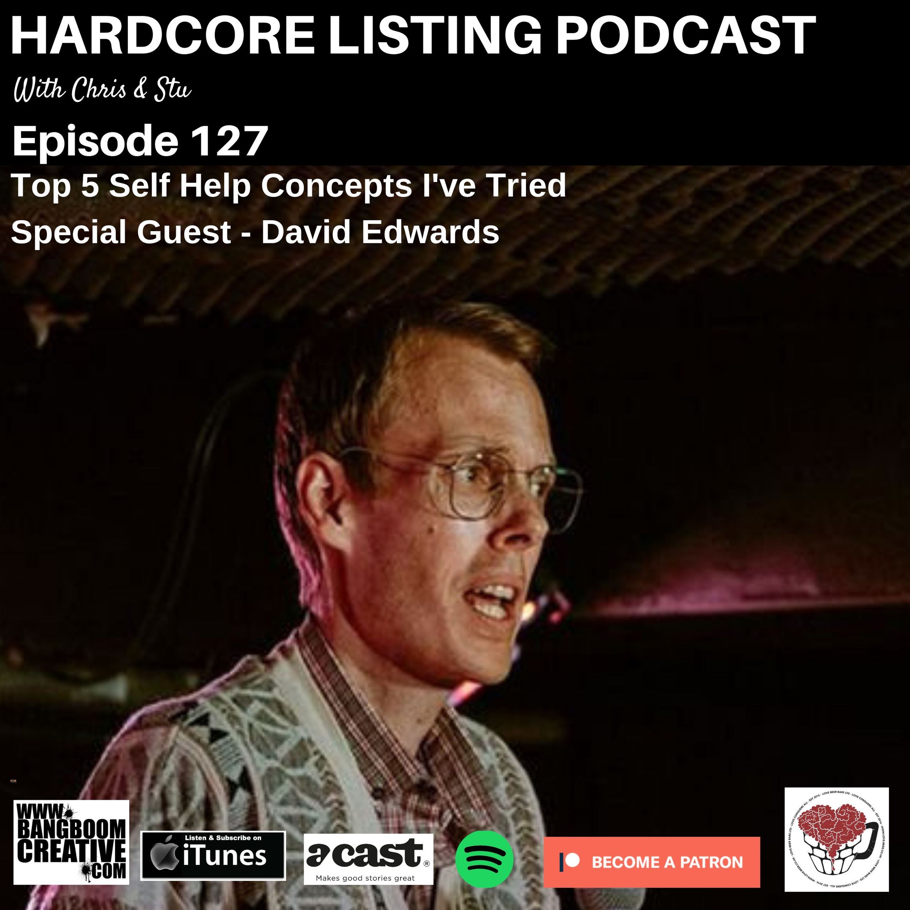 cover art for Ep127 -  Top 5 Self Help Concepts With David Edwards