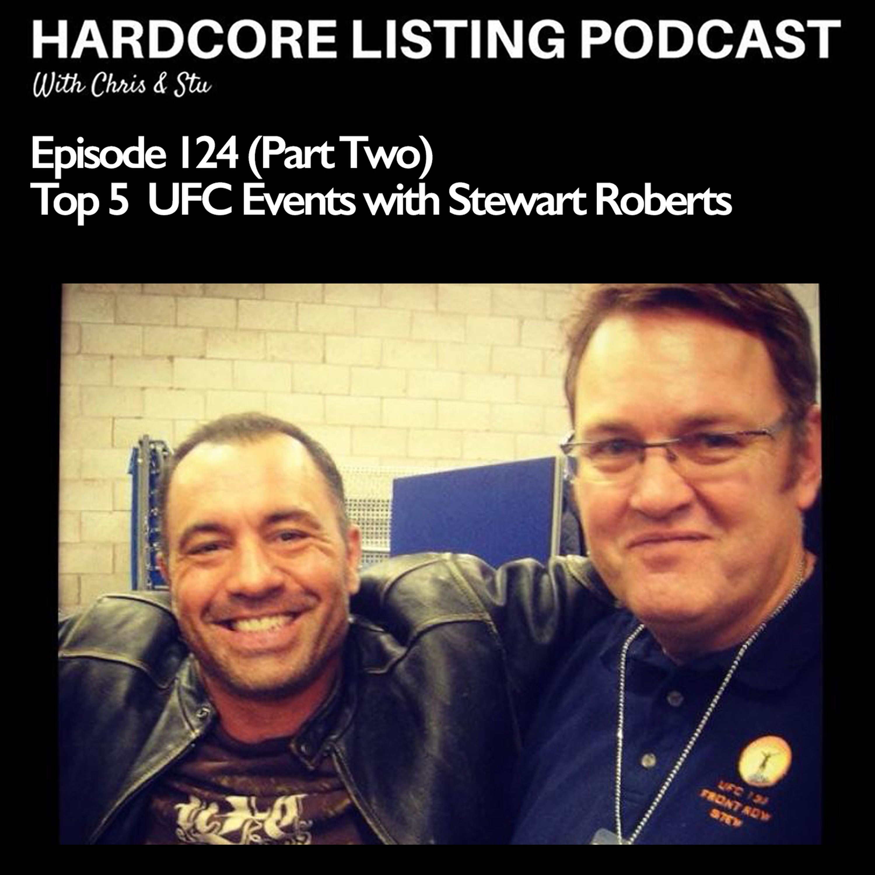 cover art for Ep124 (Part 2) - Top 5 UFC Events with Stewart Roberts