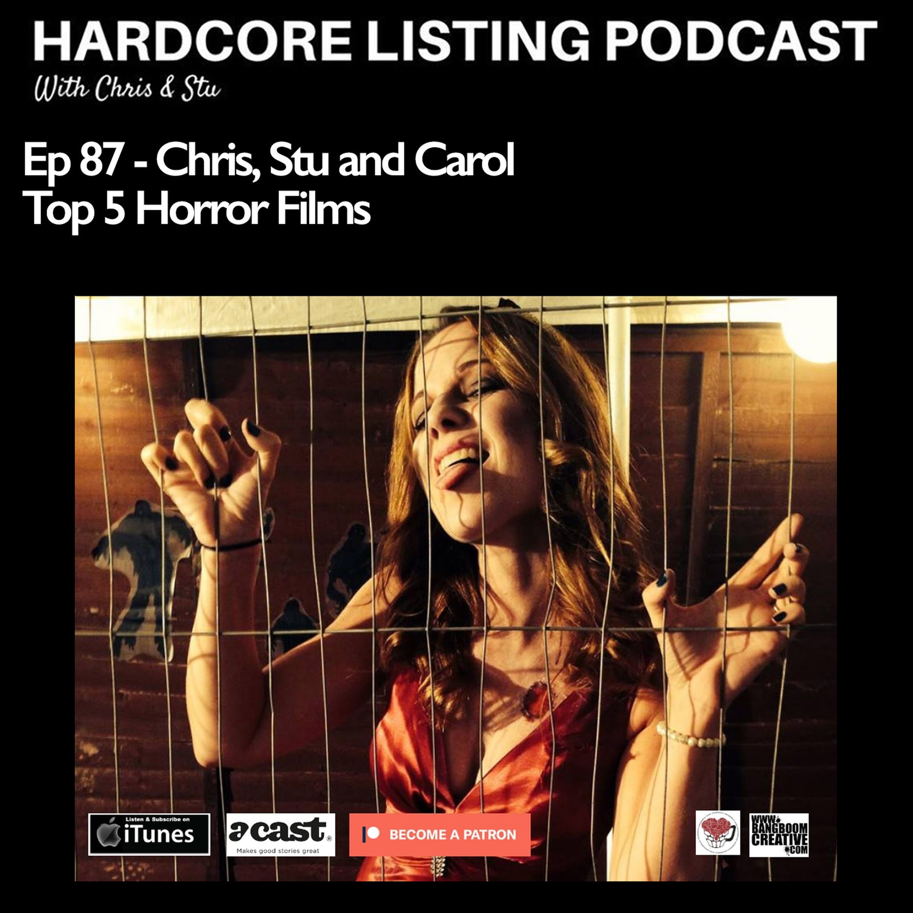 Ep87 - Halloween Special with Carol Whiffen - Top 5 Horror Movies