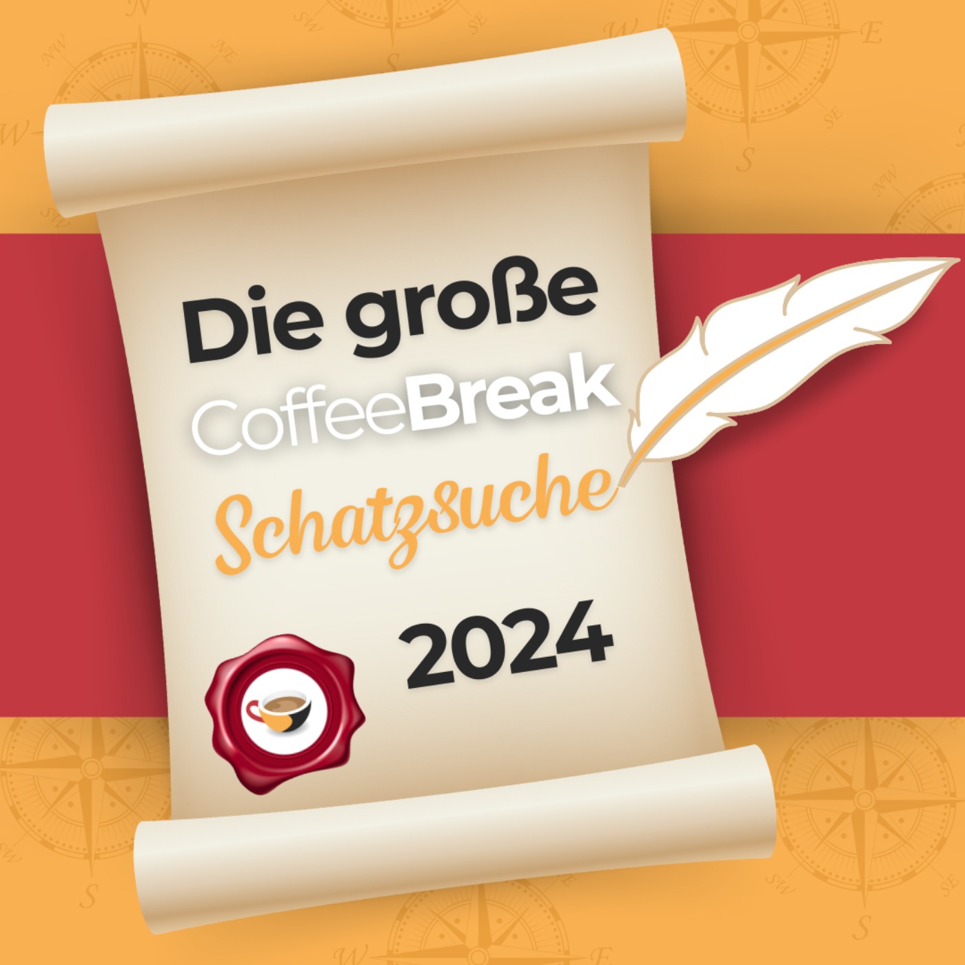 Clue #2 (Deutsch) | The Great Coffee Break Treasure Hunt 2024 - podcast episode cover