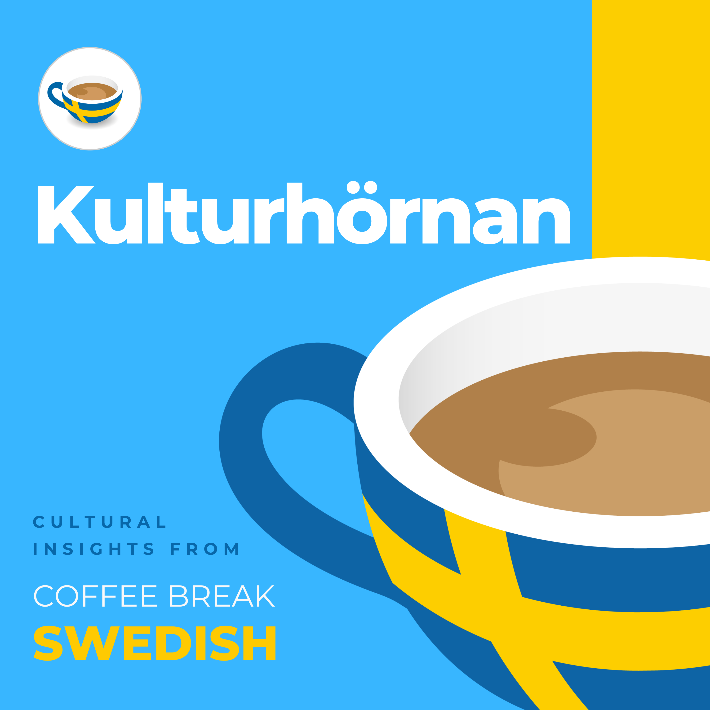 cover art for Kulturhörnan 07 - Pippi Långstrump - Coffee Break Swedish culture