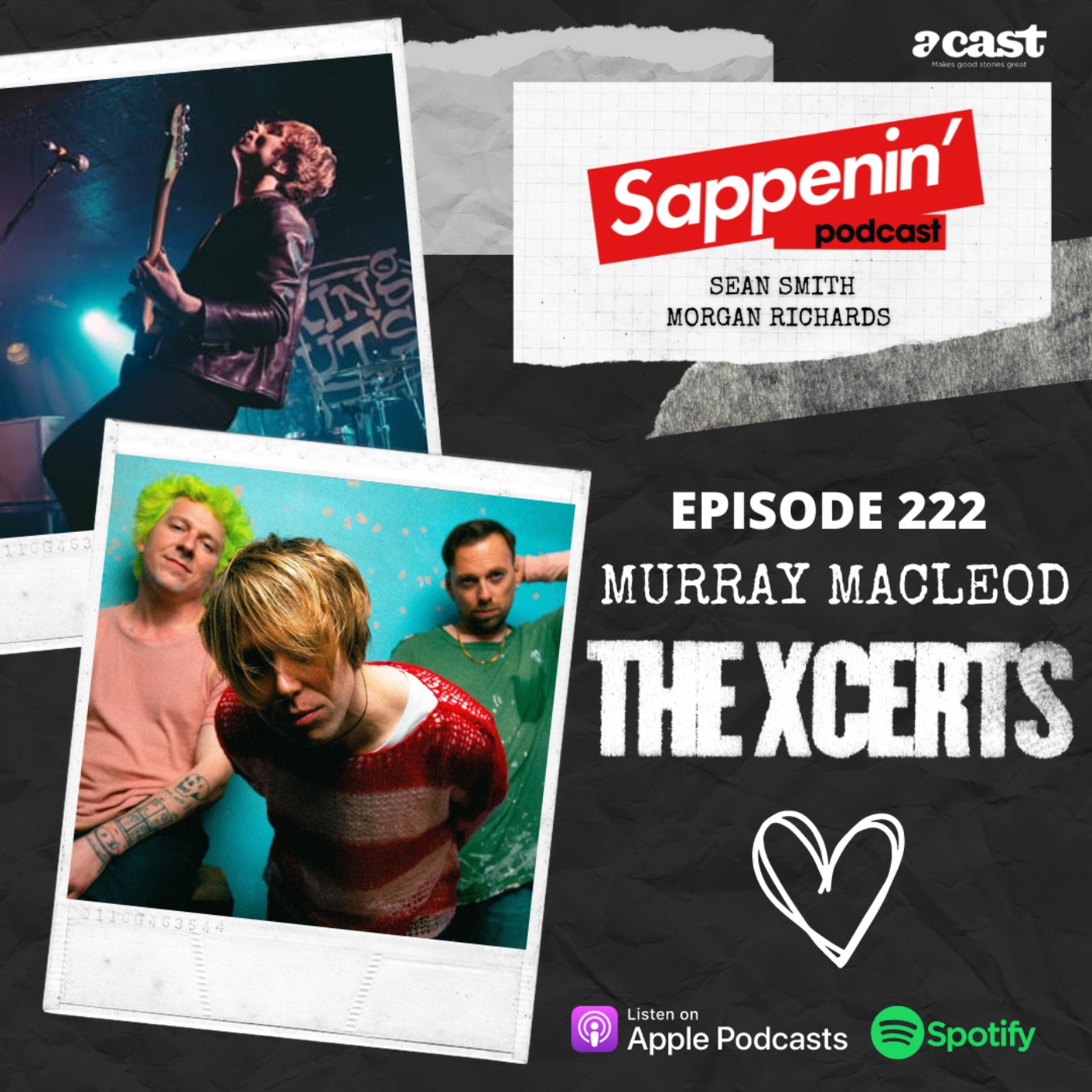 cover art for EP. 222 - Murray Macleod (The Xcerts)