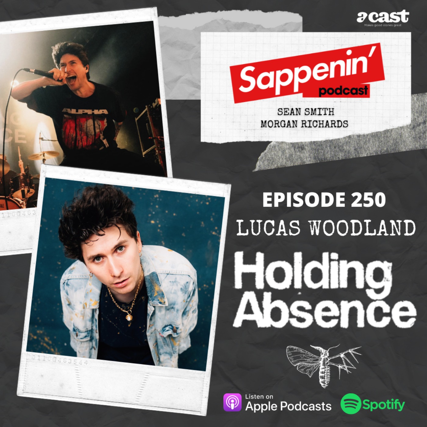 cover art for EP. 250 - The Noble Art of Lucas Woodland (Holding Absence)