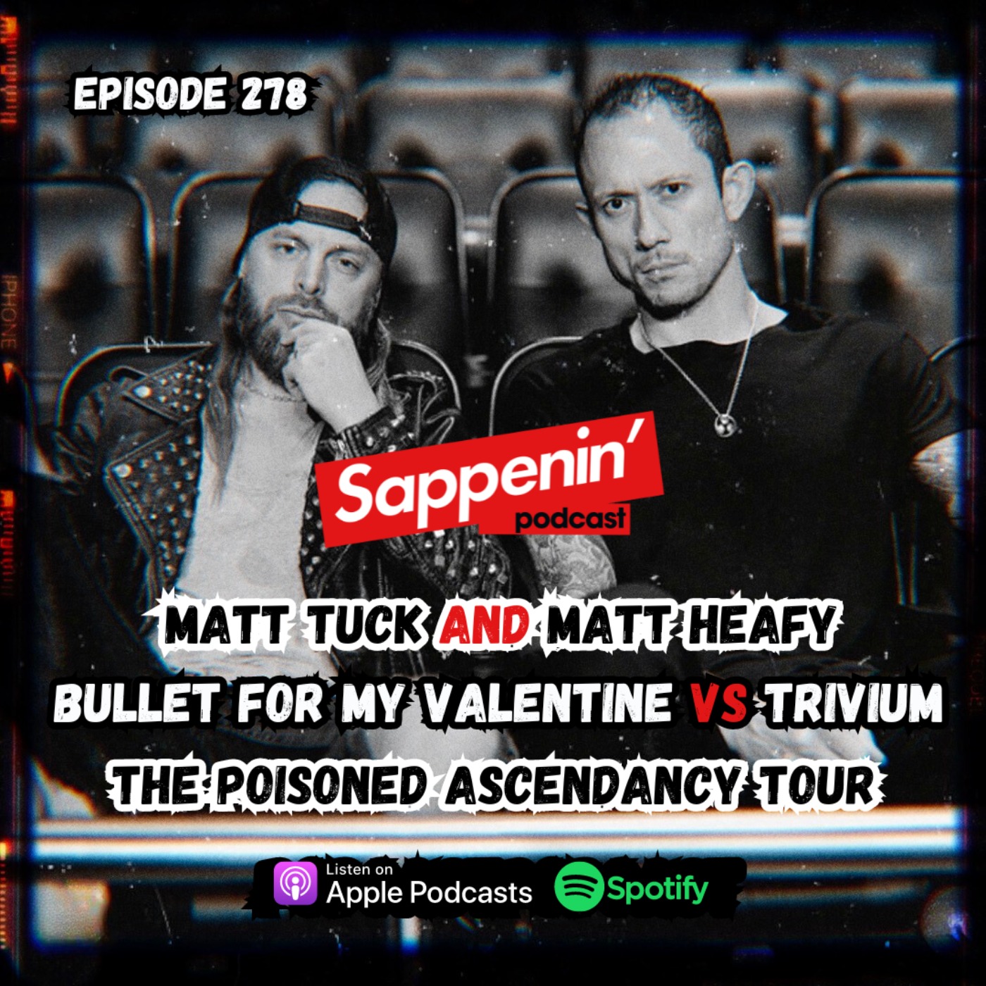 cover art for EP. 278 - Trivium vs Bullet For My Valentine (Matt Heafy & Matt Tuck) | The Poisoned Ascendancy Tour