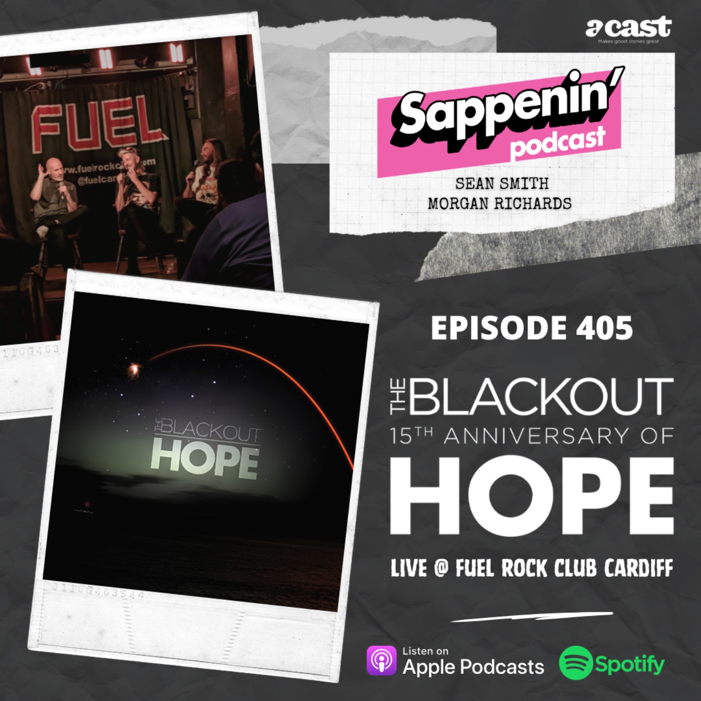 EP. 405 - The Blackout: 'Hope' (15th Anniversary) | Live @ Fuel Rock Club Cardiff