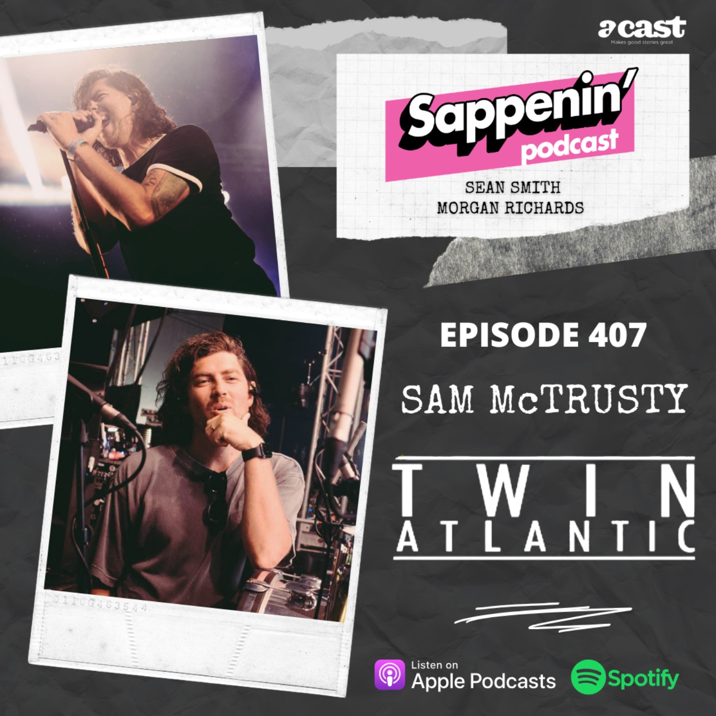EP. 407 - Sam McTrusty (Twin Atlantic) episode artwork