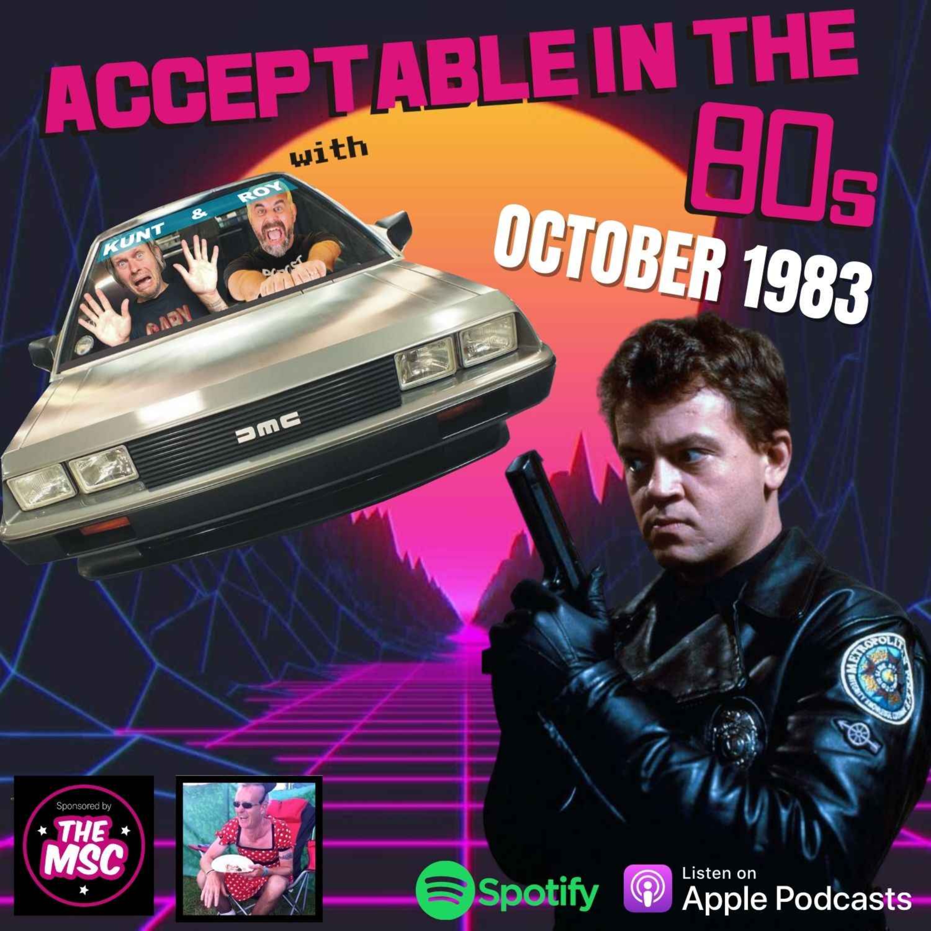 cover art for October 1983 with Kunt & Roy