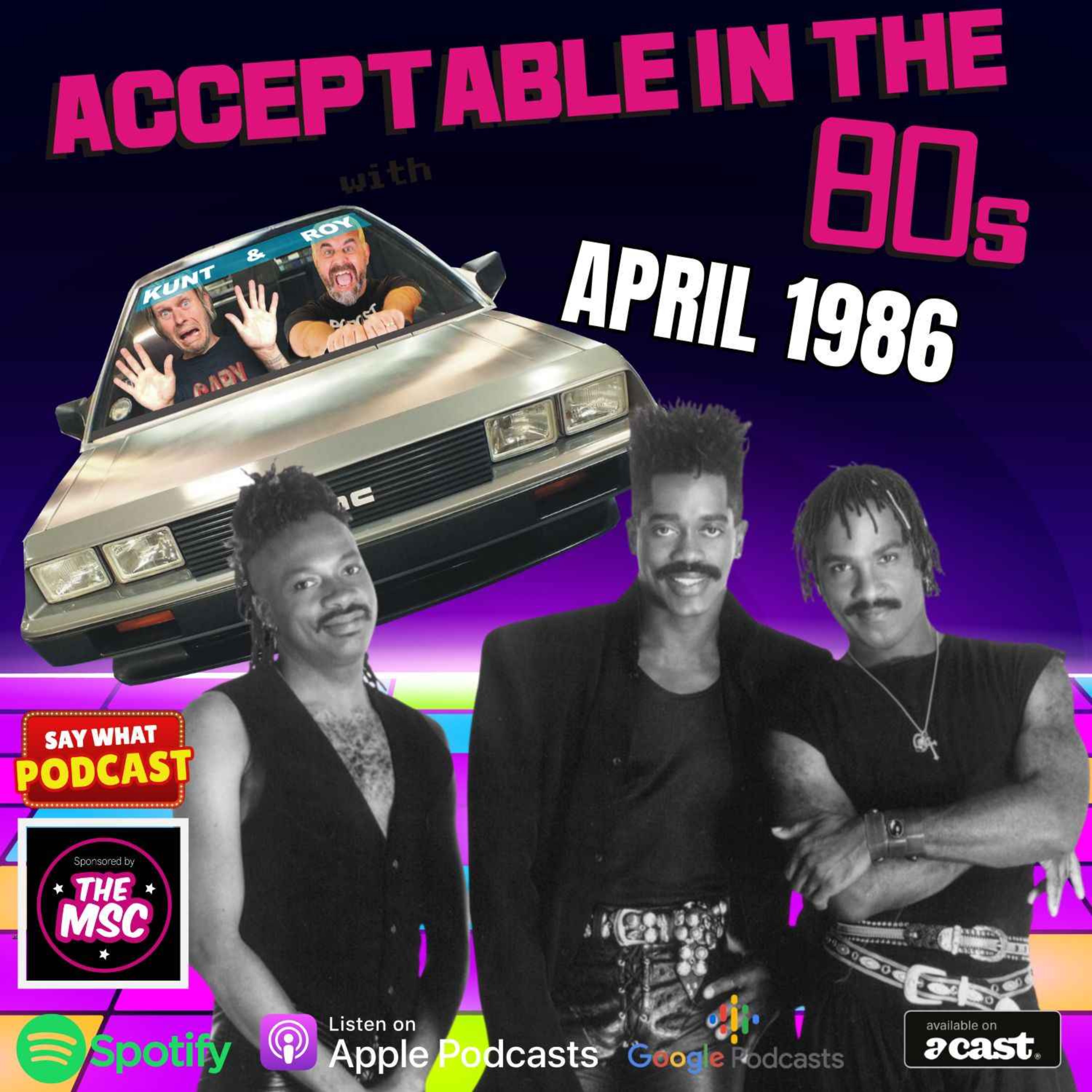 April 1986 with Kunt & Roy episode artwork