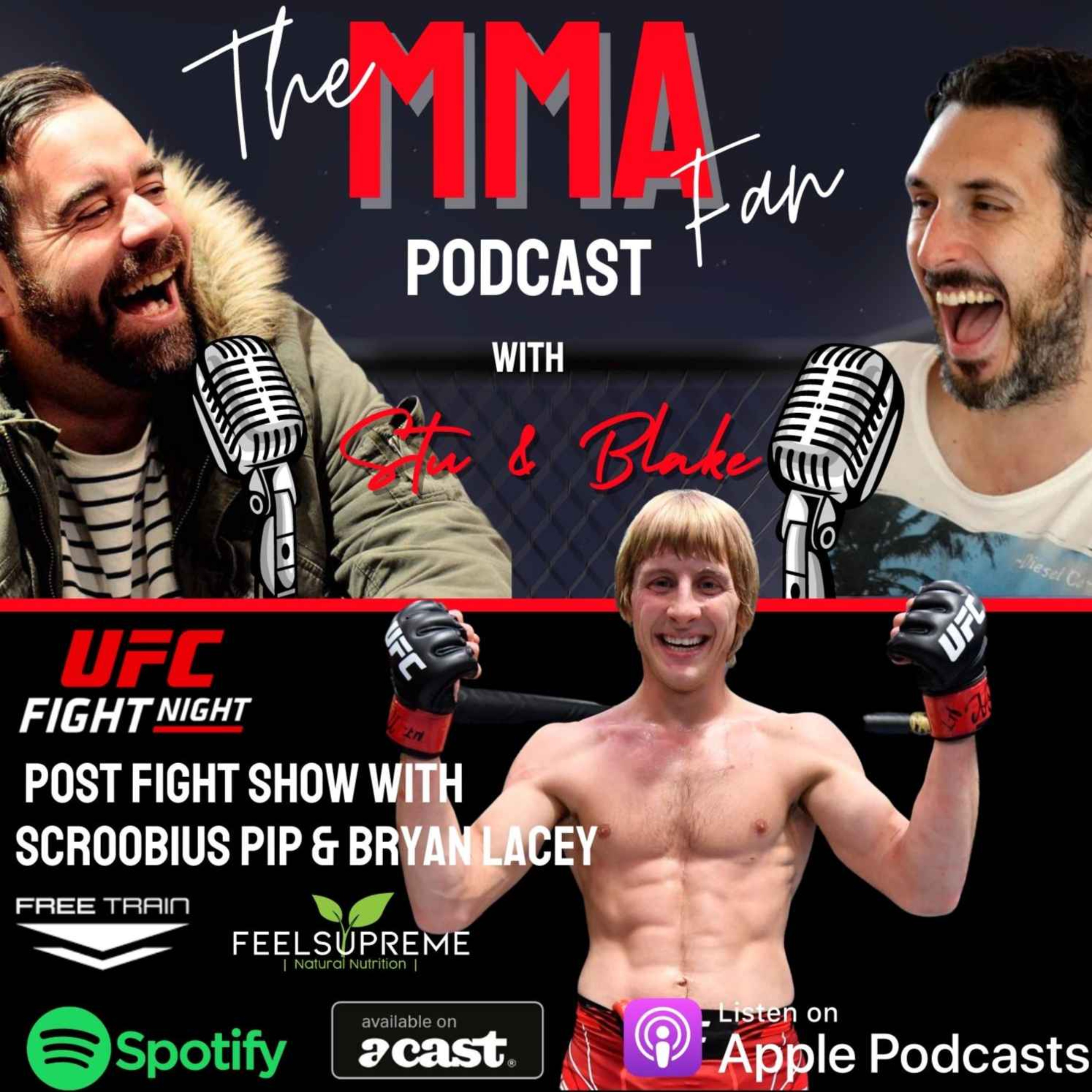 UFC Vegas 36 Post Fight Show with Scroobius Pip & Bryan Lacey