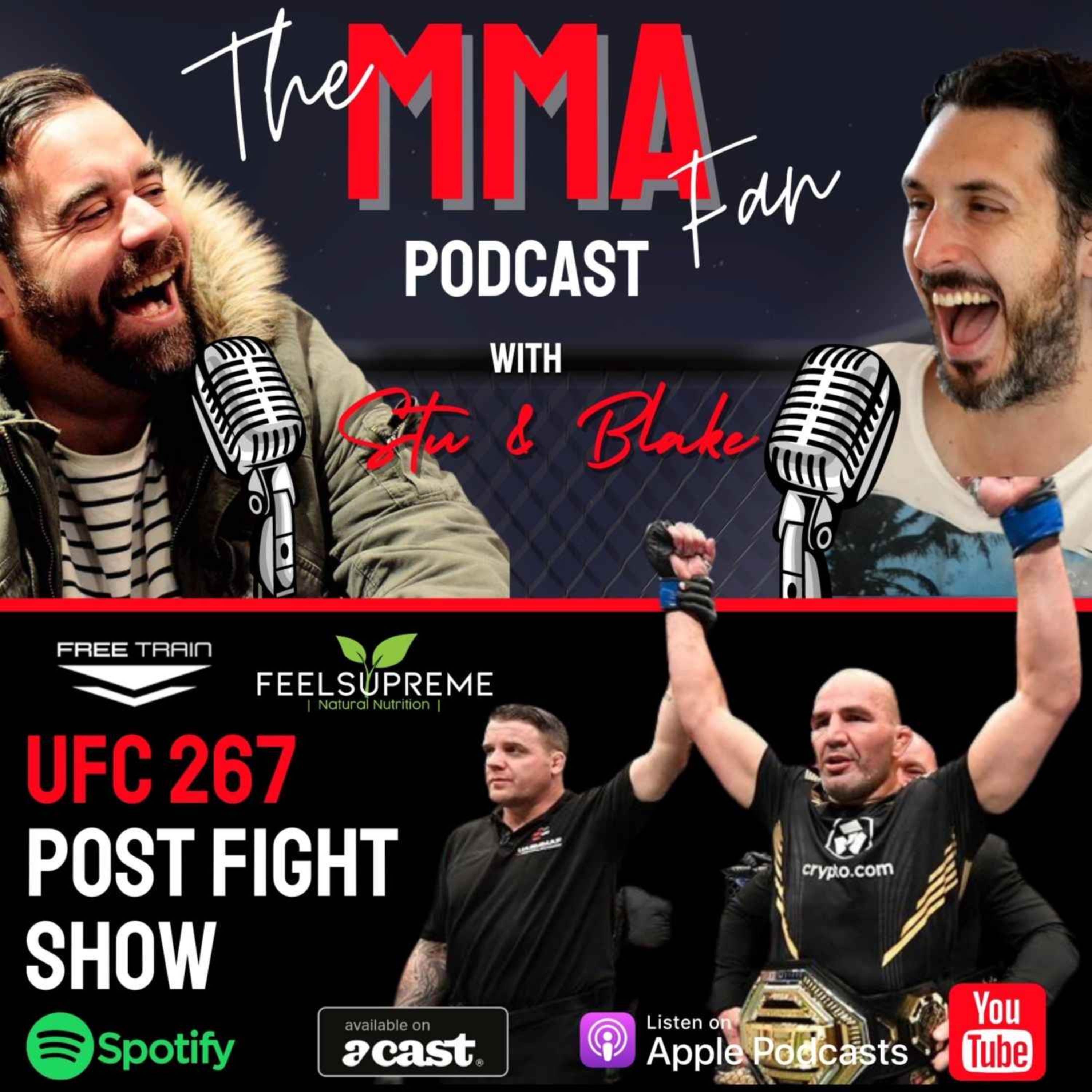 UFC 267 post fight show