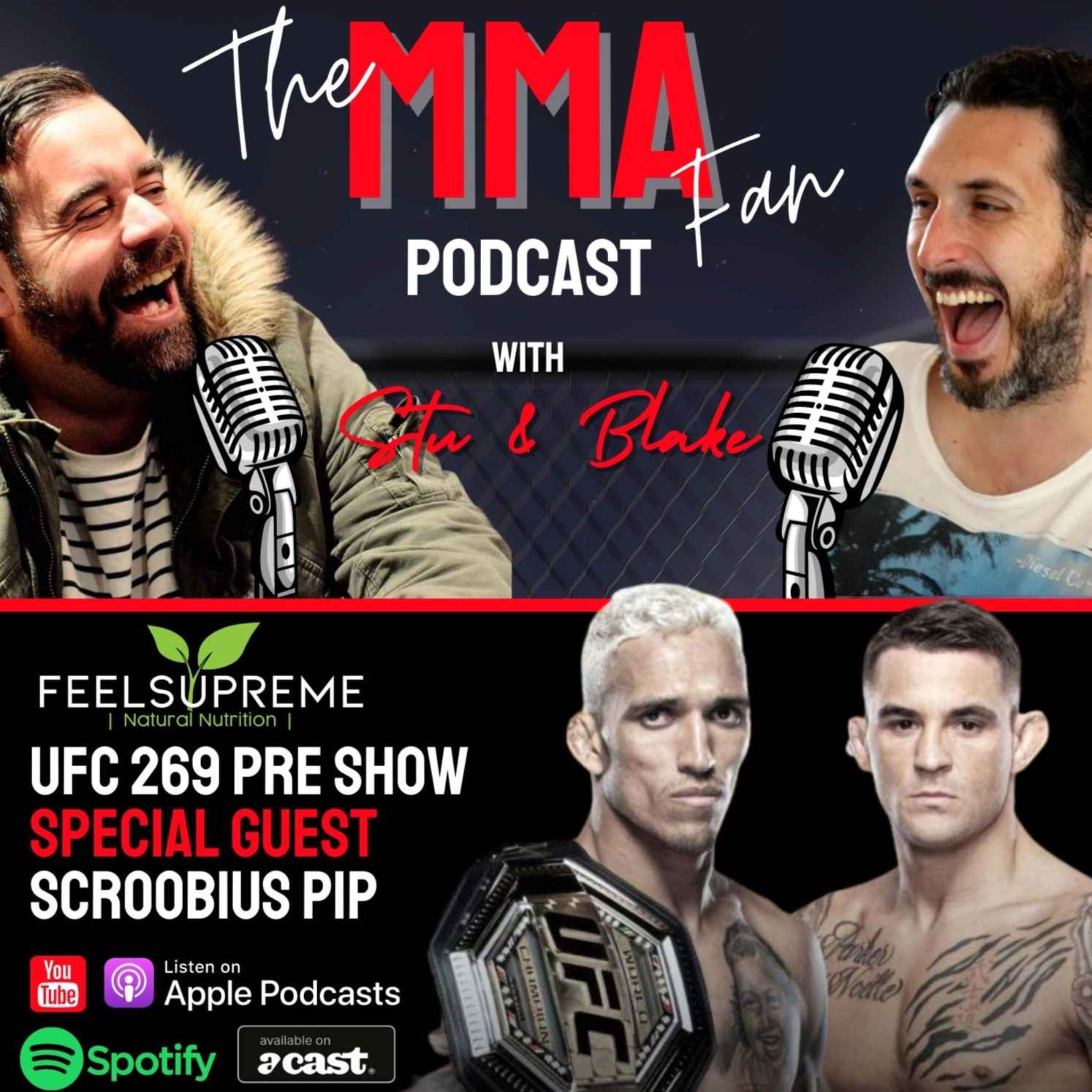 UFC 269 pre show with Scroobius Pip