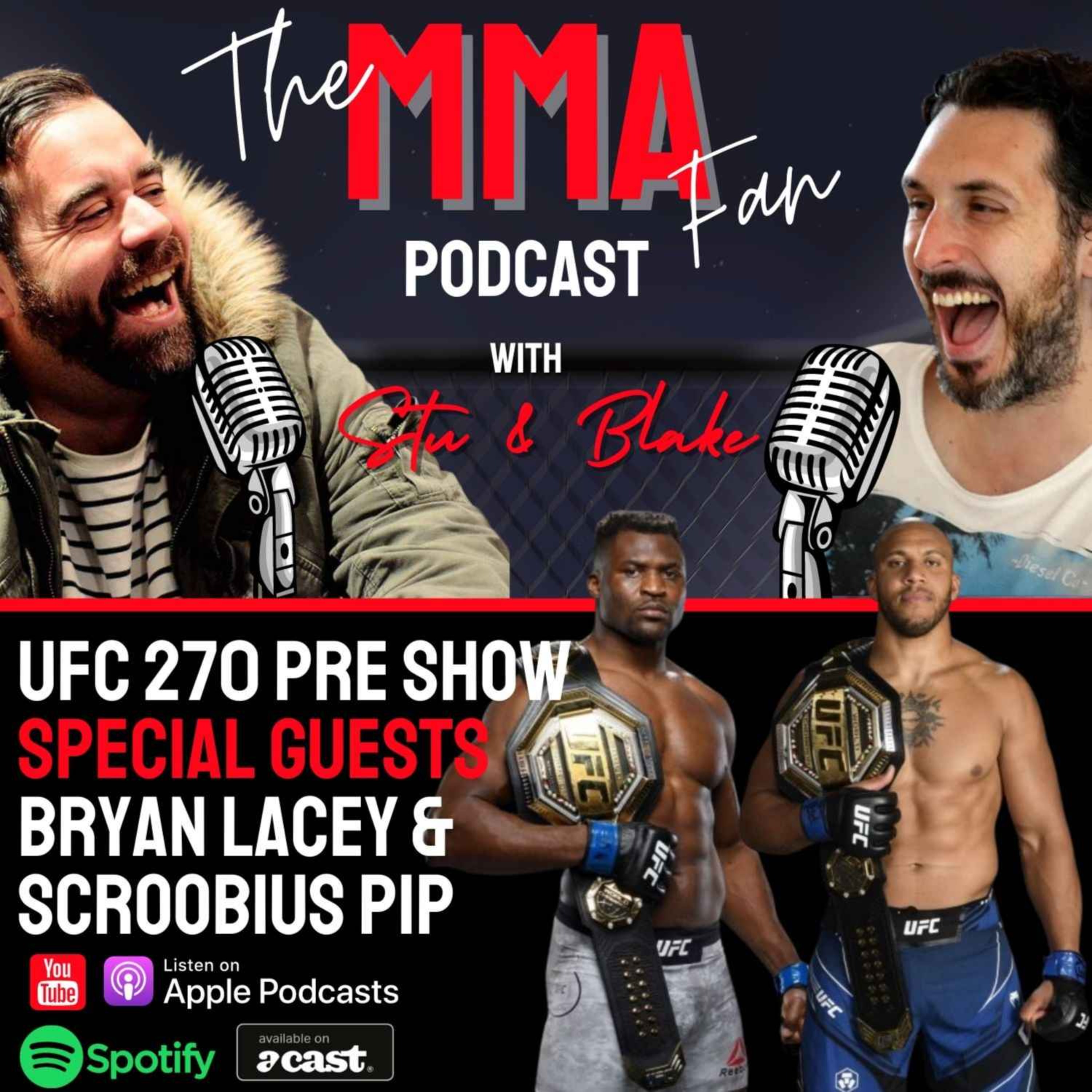 UFC 270 pre show with Scroobius Pip & Bryan Lacey