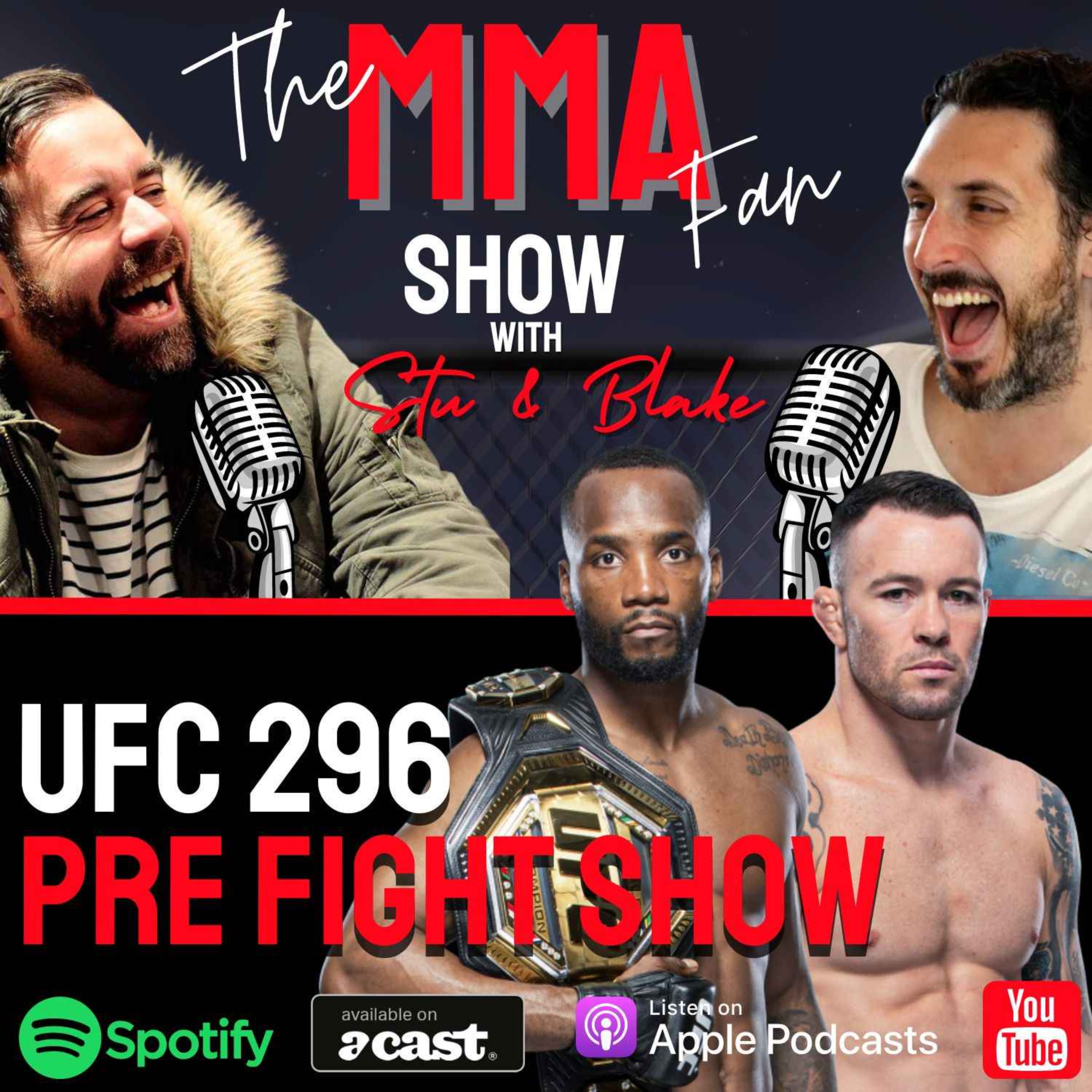 UFC 296 Pre Fight Show