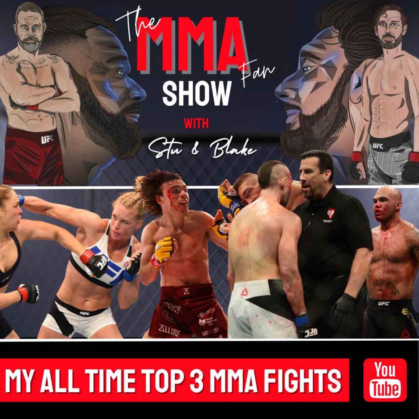 All time top 3 MMA fights