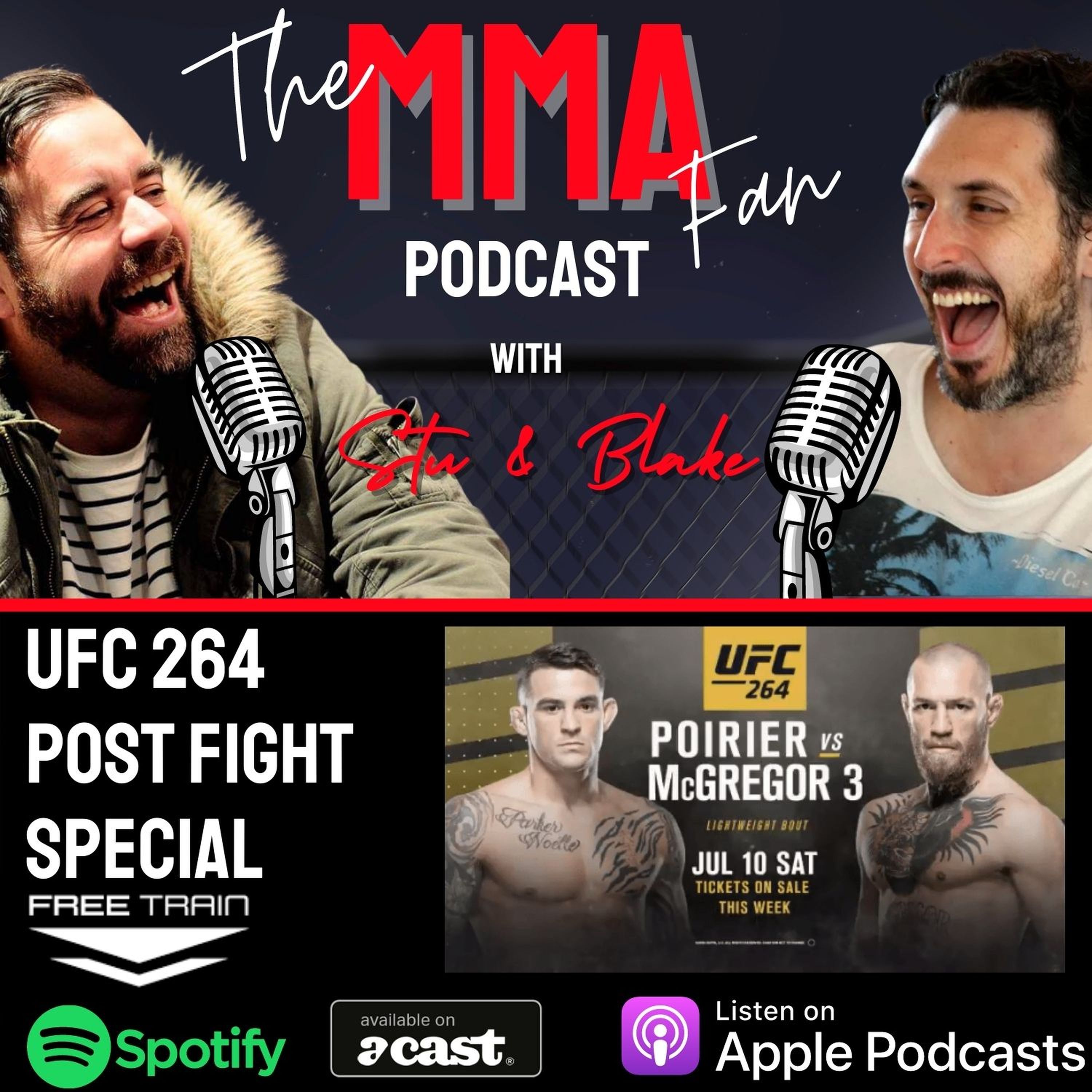 UFC 264 Post fight show
