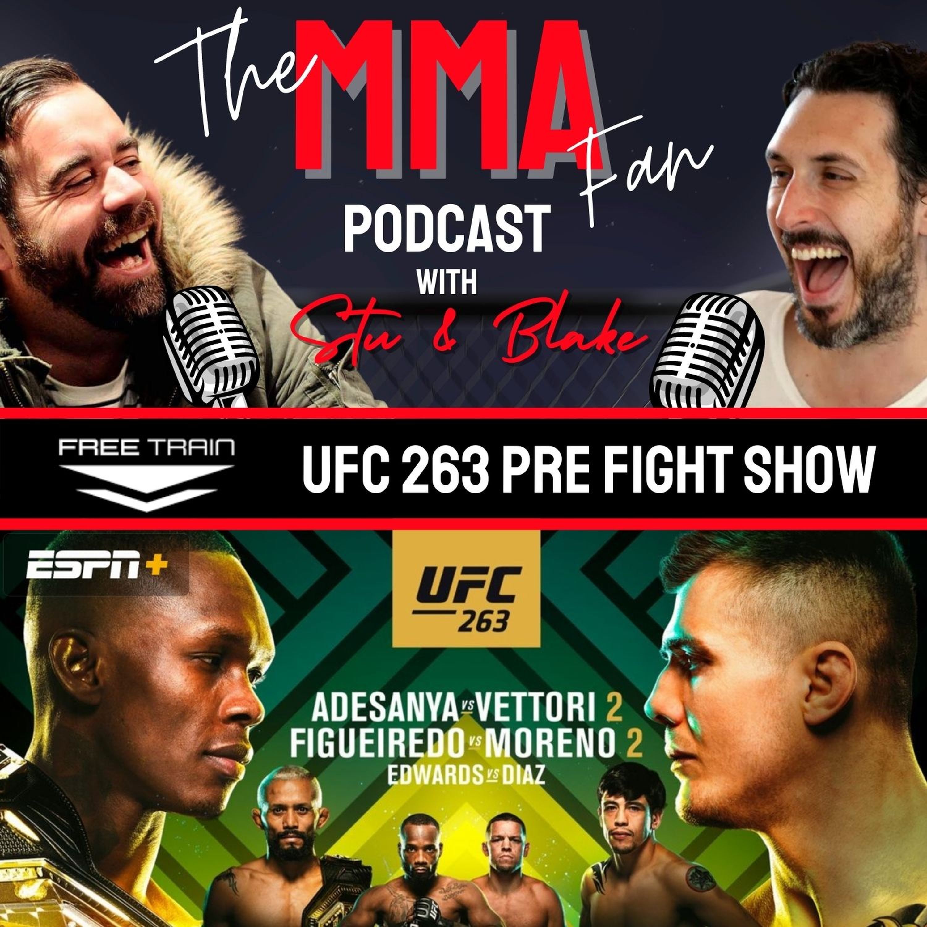 UFC 263 Pre fight show