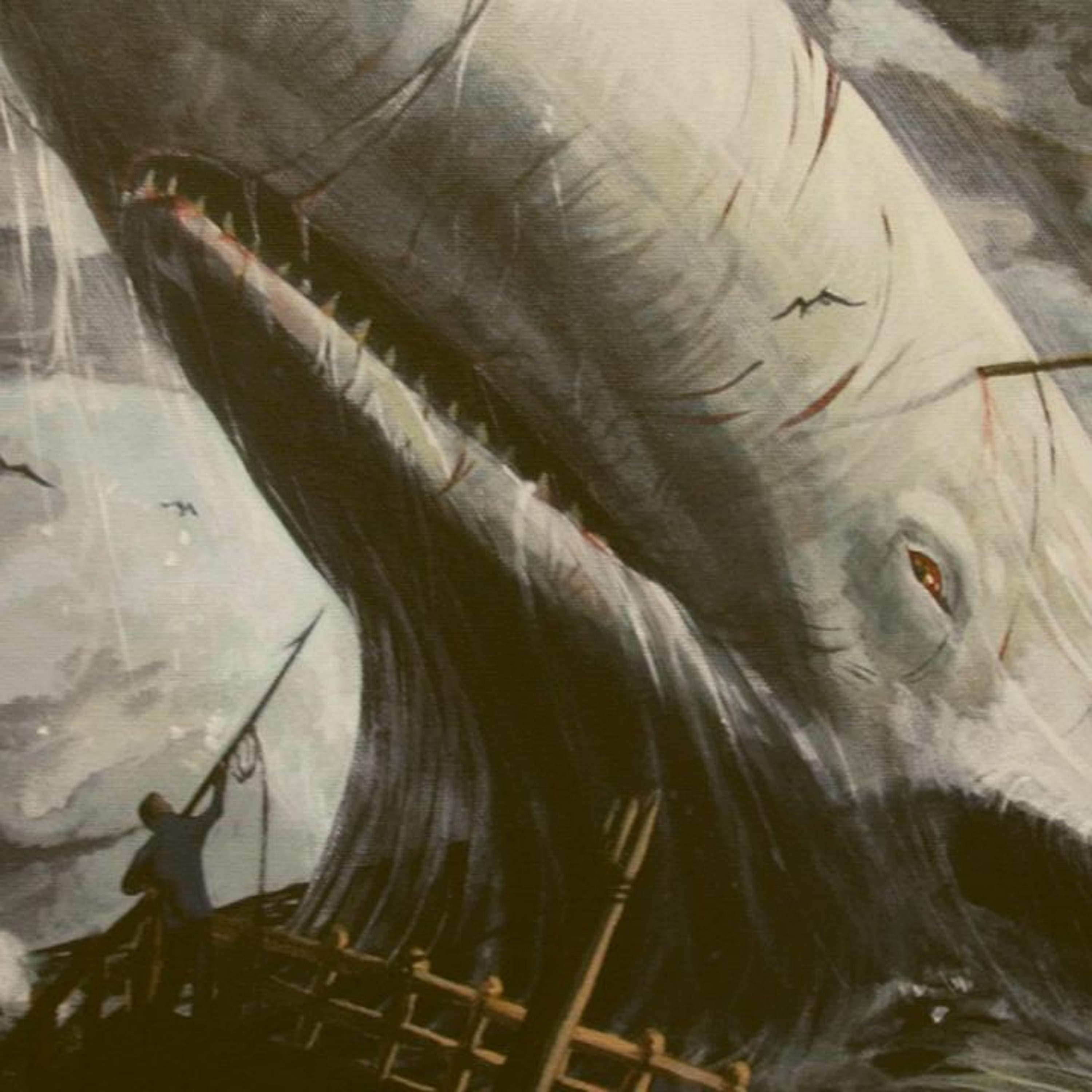cover art for The Most Holistic Book Ever Written — Herman Melville's Moby Dick