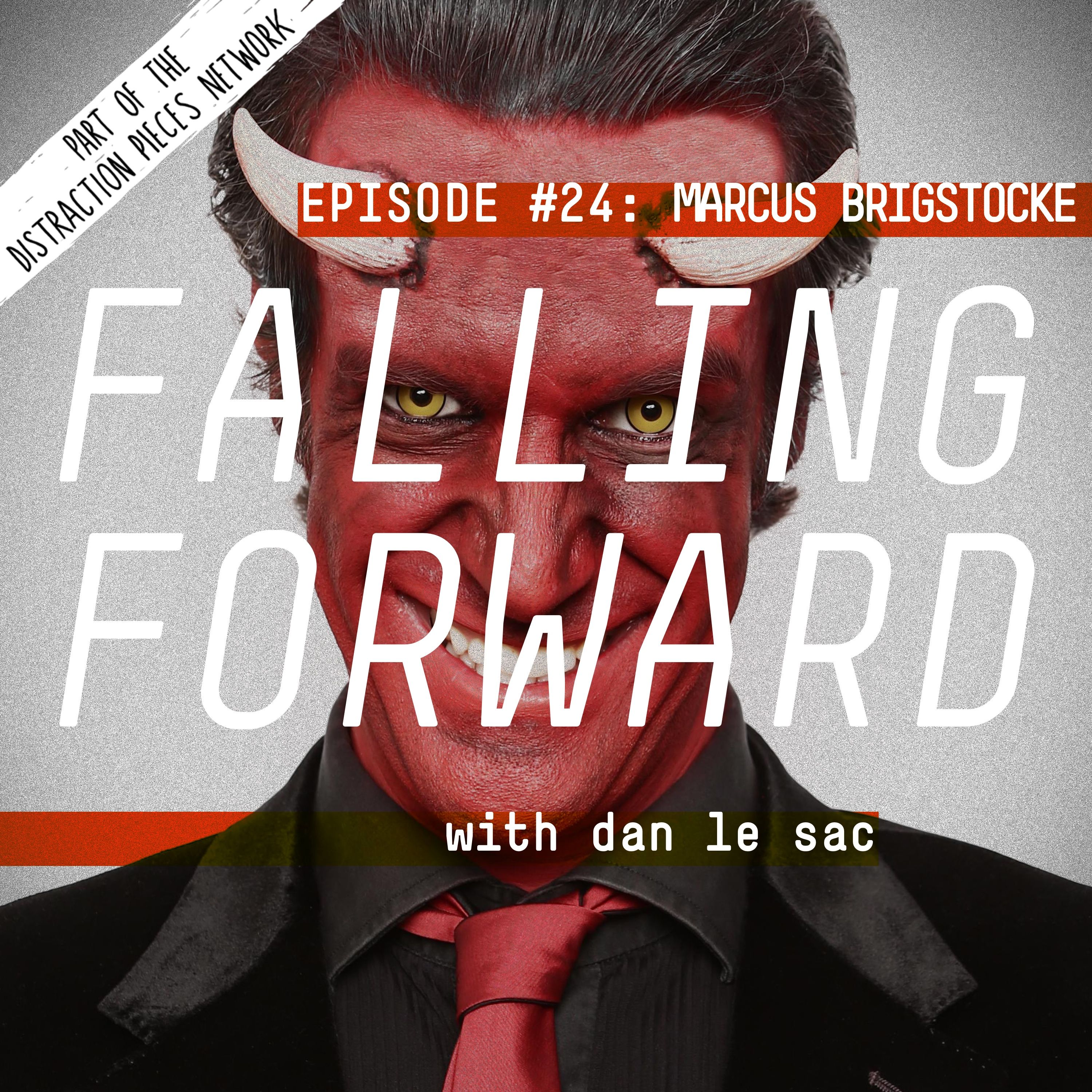 Marcus Brigstocke - Falling Forward with Dan Le Sac #24 episode artwork