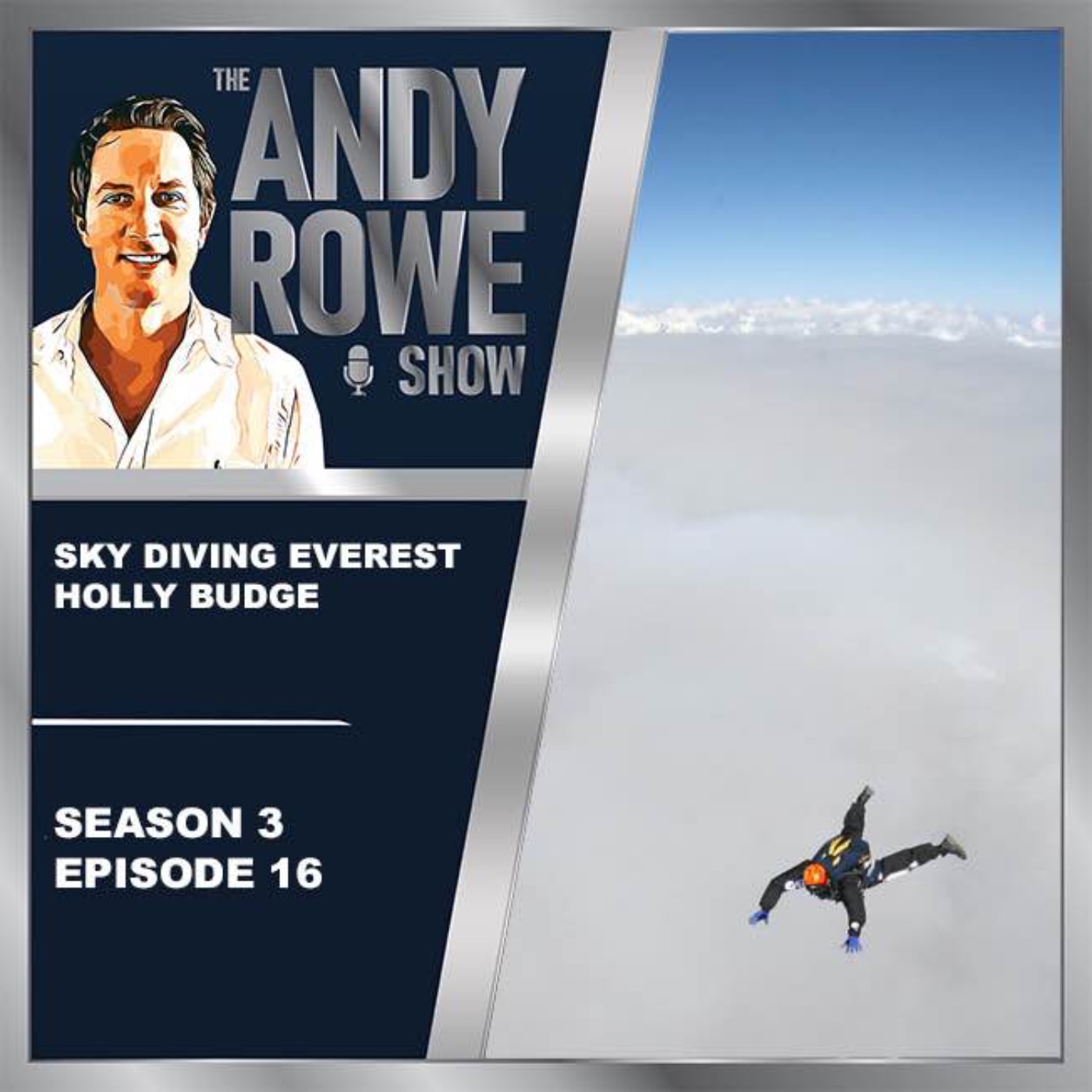cover art for SKY DIVING EVEREST - Holly Budge