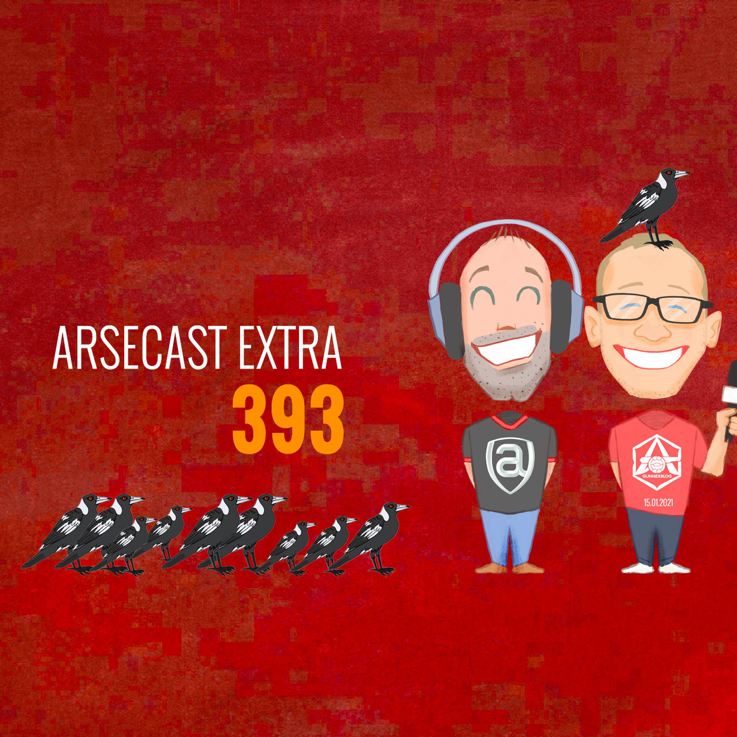 cover art for Arsecast Extra Episode 393 - 15.01.2021