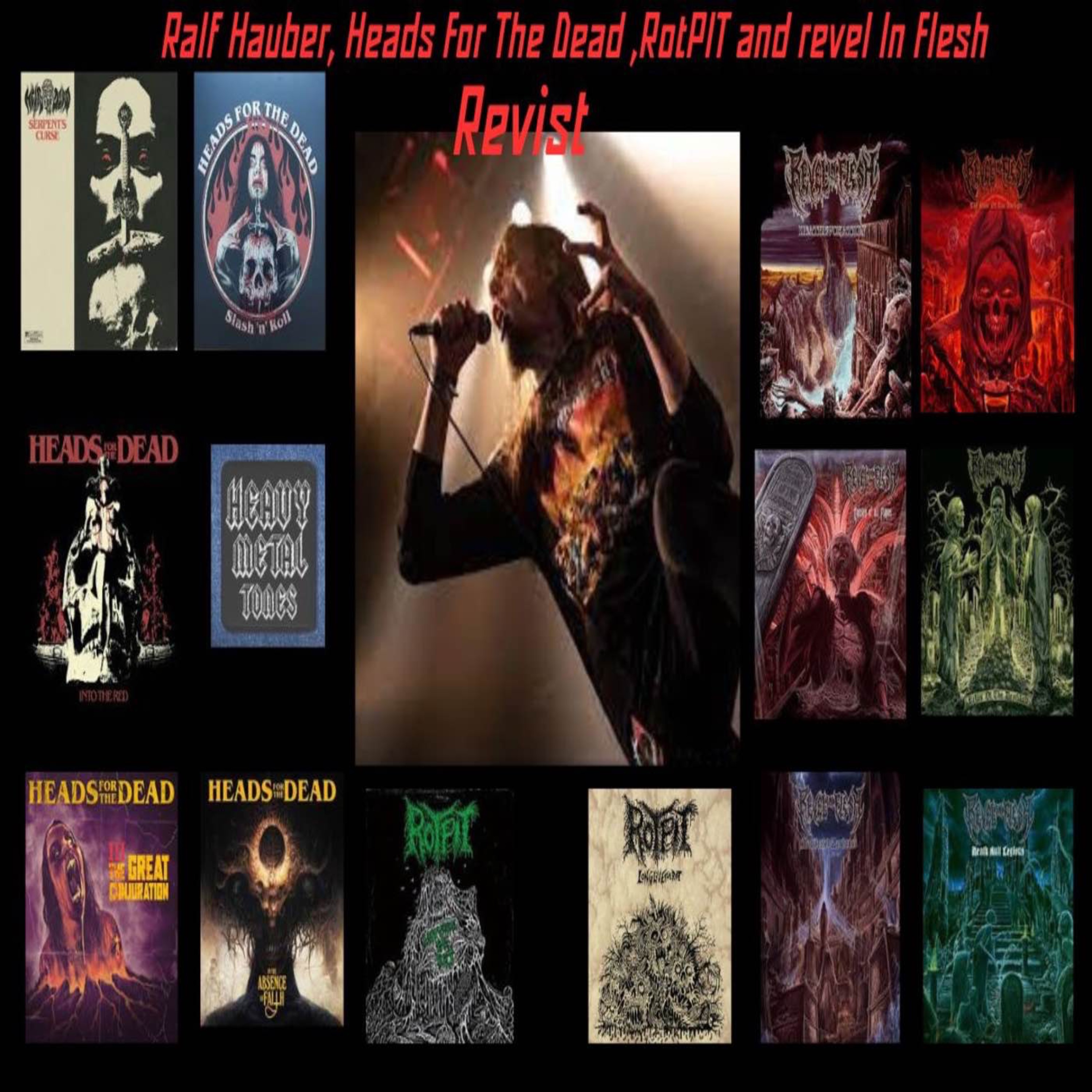 EP 246 Halloween week episode Ralf Hauber From Heads For The Dead  revisit episode artwork