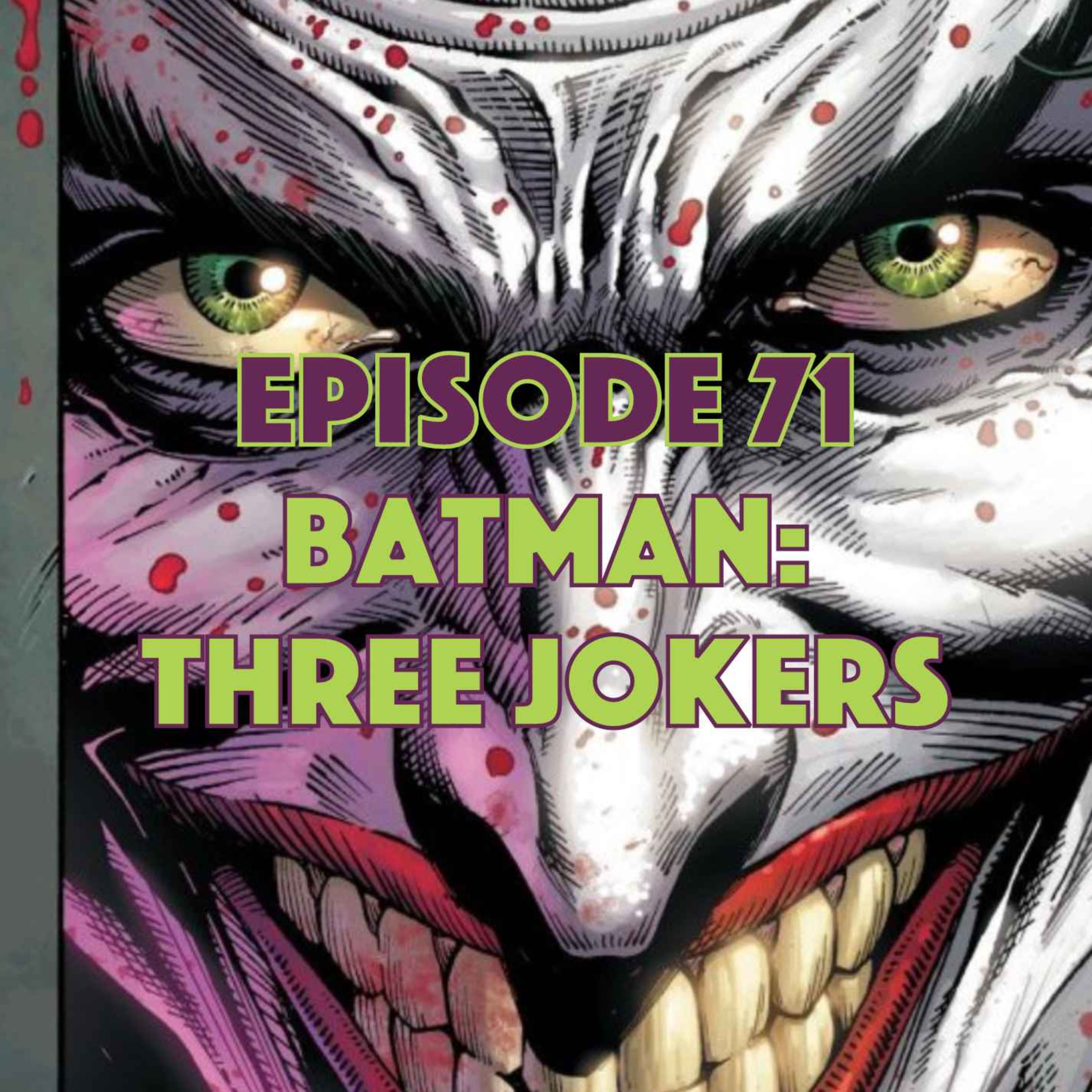 cover art for Batman: Three Jokers