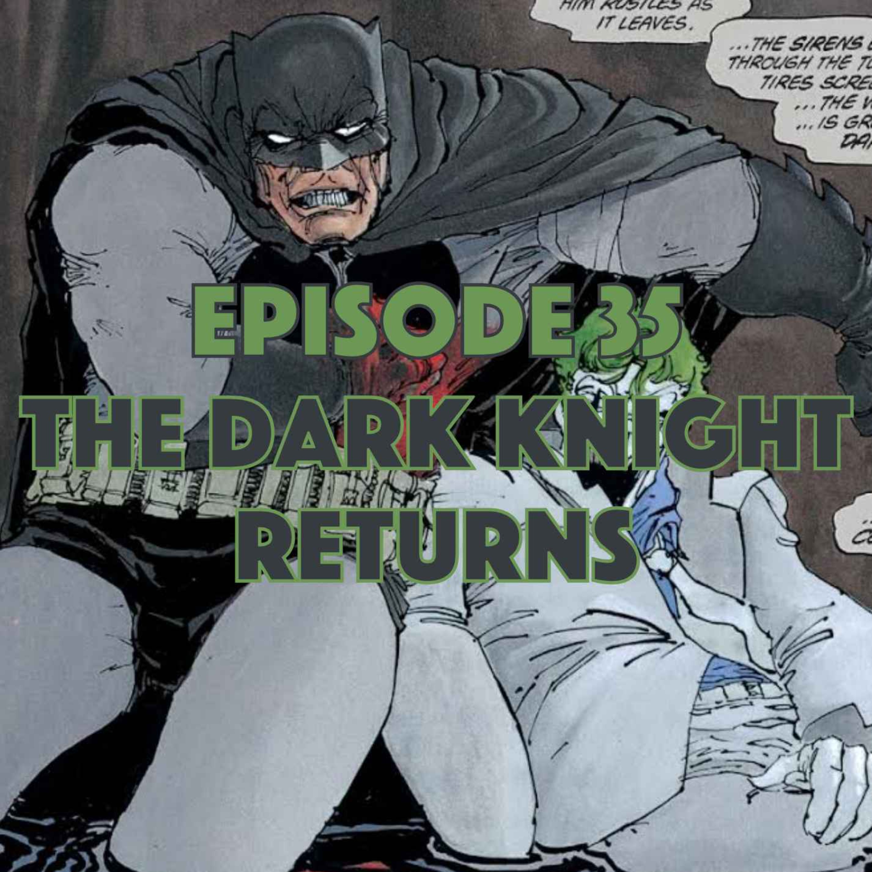 cover art for The Dark Knight Returns