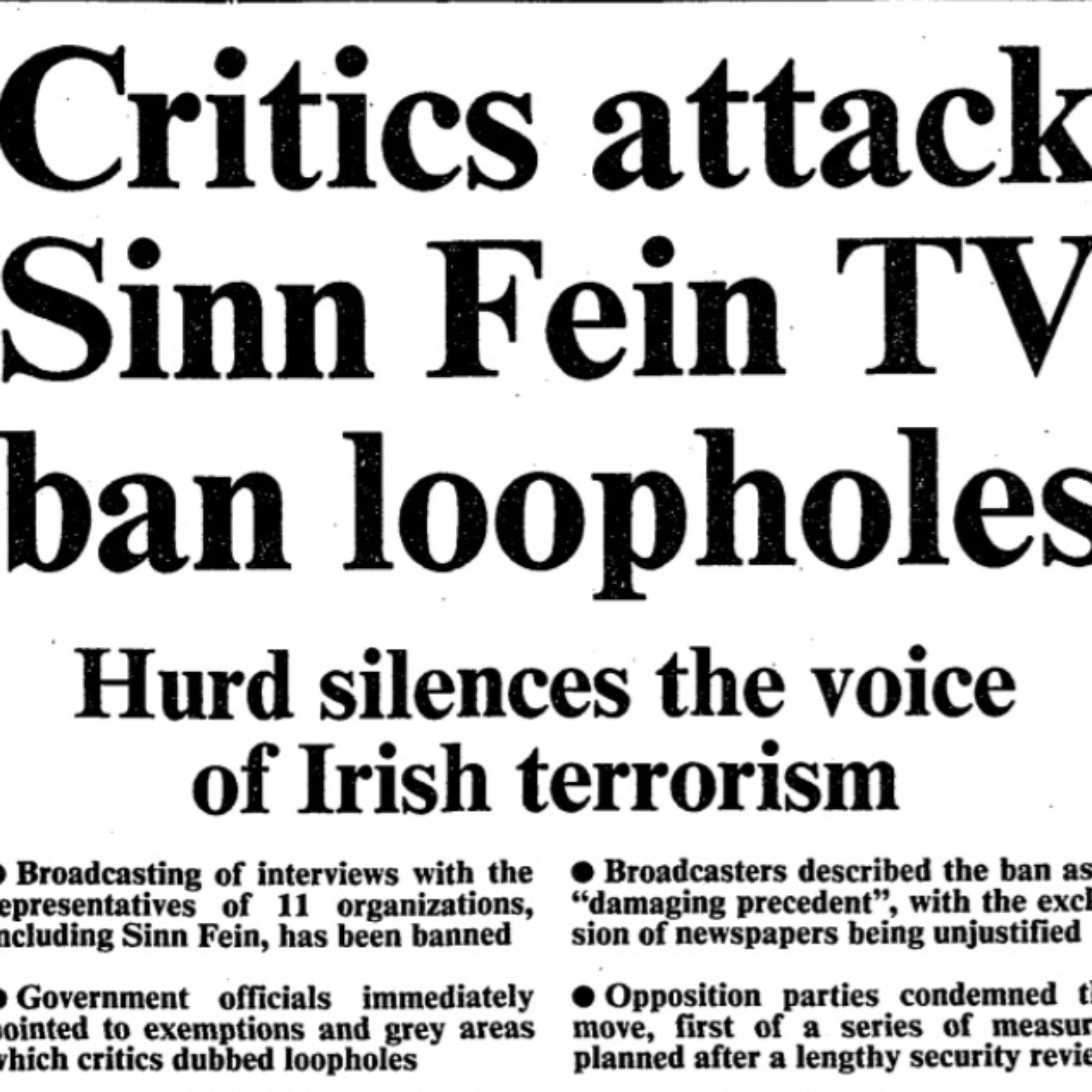 Dubbing Gerry Adams